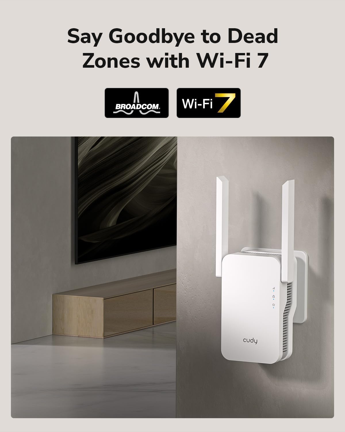 Cudy BE3600 Dual Band Wi-Fi 7 Ripetitore Segnale - immagine 2