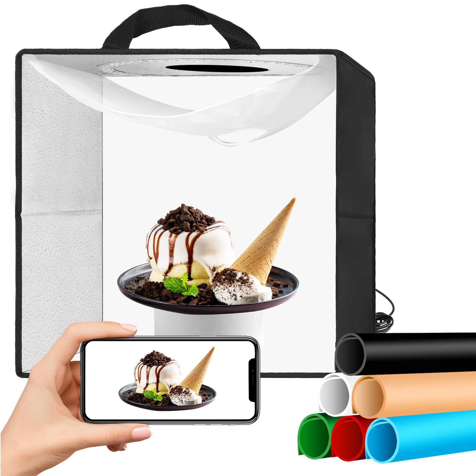 Emart Light Box Studio Fotografico 40x40 cm