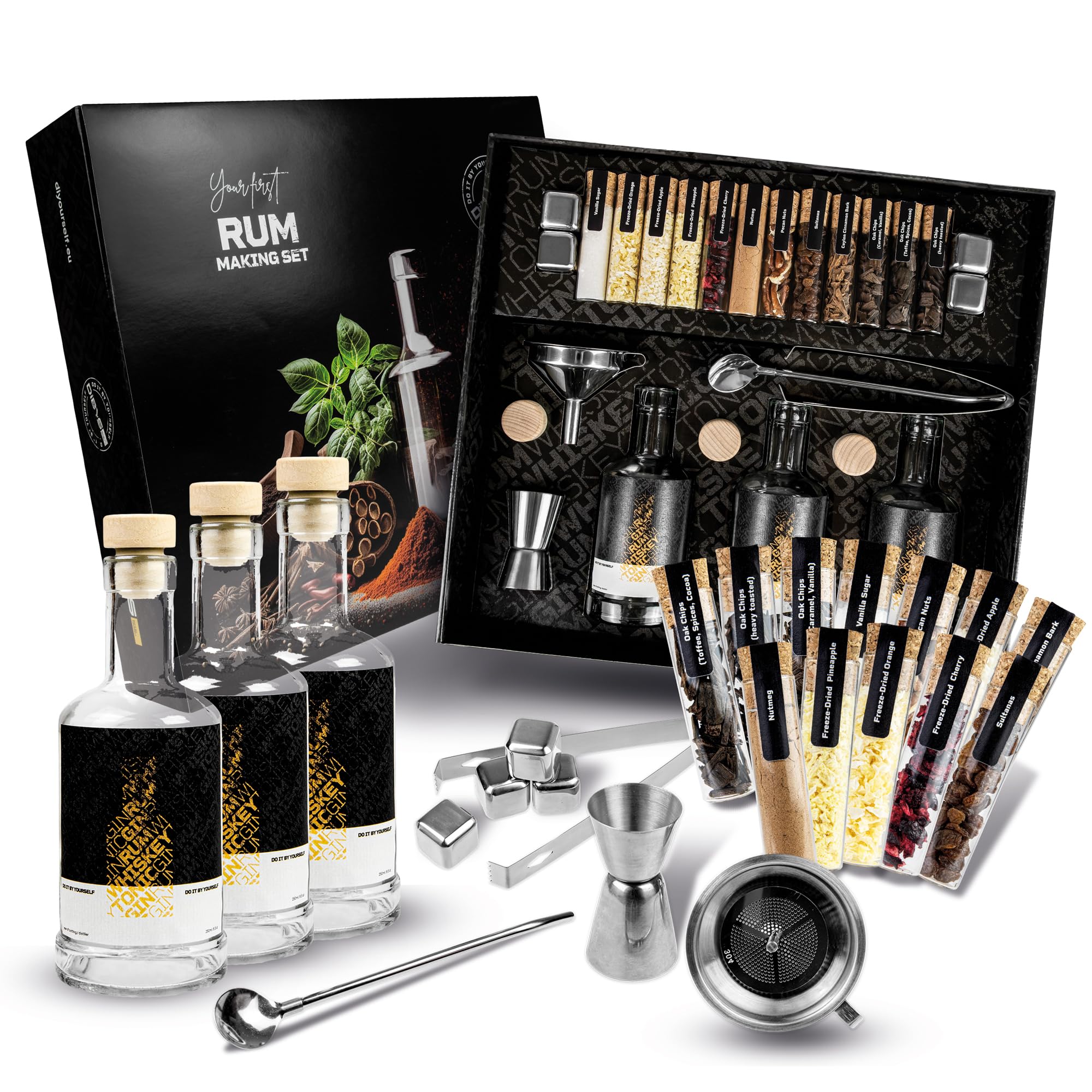 Dibys Kit Rum Fai-Da-Te con 12 Botaniche Naturali