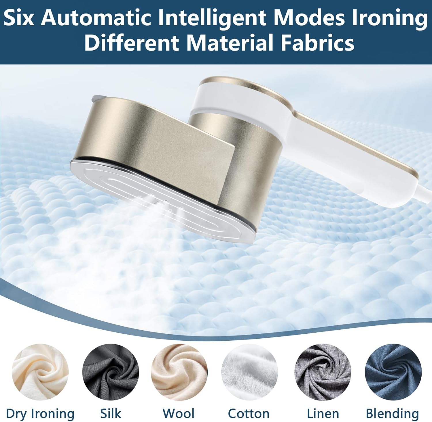 Ferro da Stiro Portatile 2 in 1 da Viaggio 1200W - immagine 2