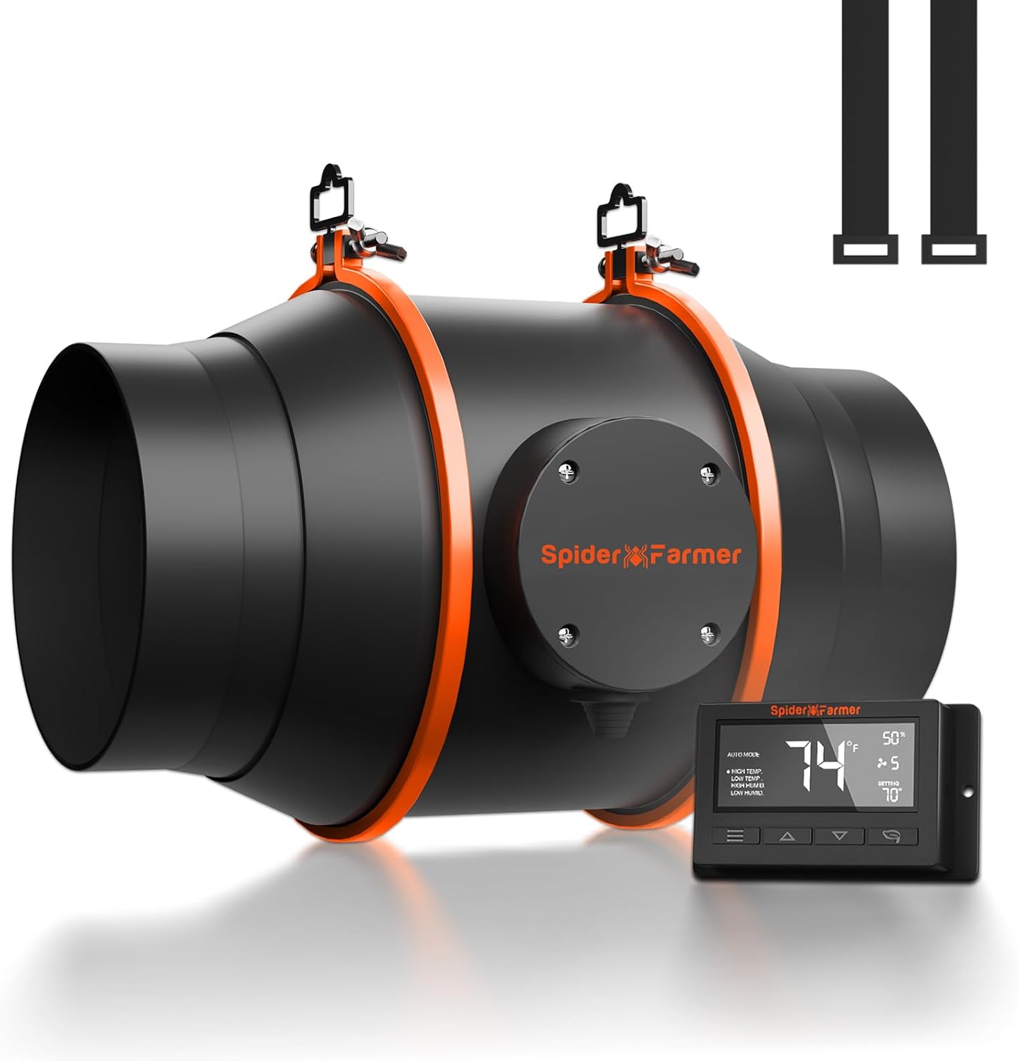 Spider Farmer 15cm Inline Duct Fan con Controllo - immagine 1