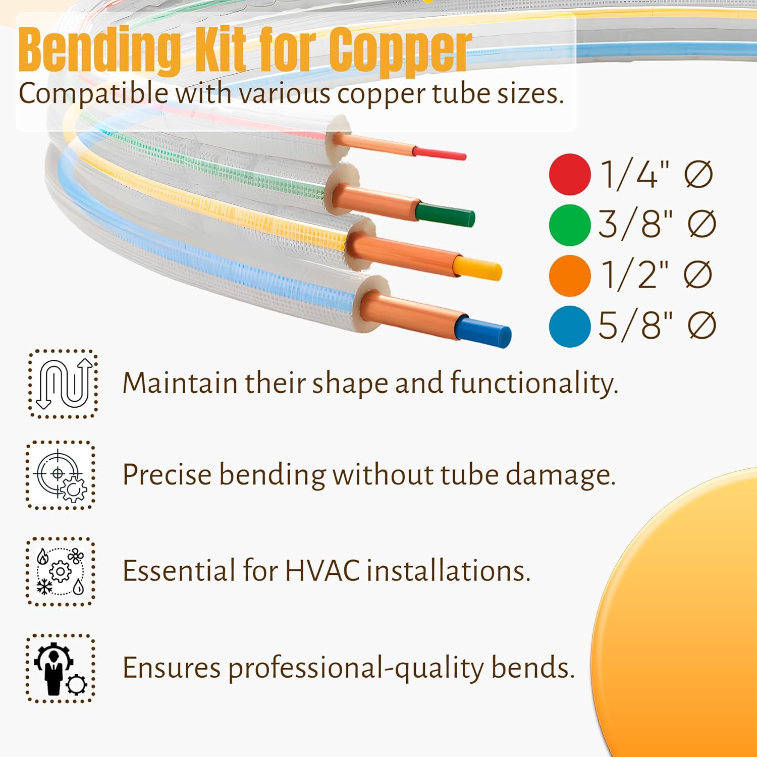 DOJA Barcelona Kit Curvatura Piegatubi per Condizionamento - immagine 5