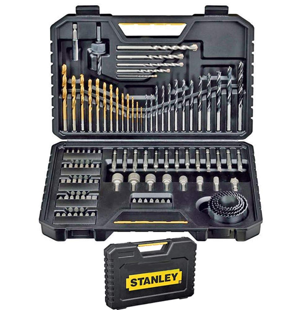 Stanley Set 100 Pezzi Inserti e Punte STA7205-XJ