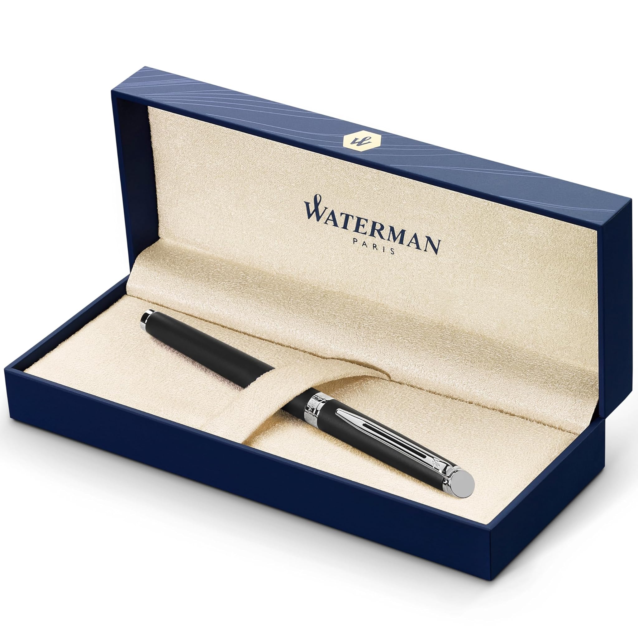 Waterman Hémisphère - Penna Stilografica Nera Opaca