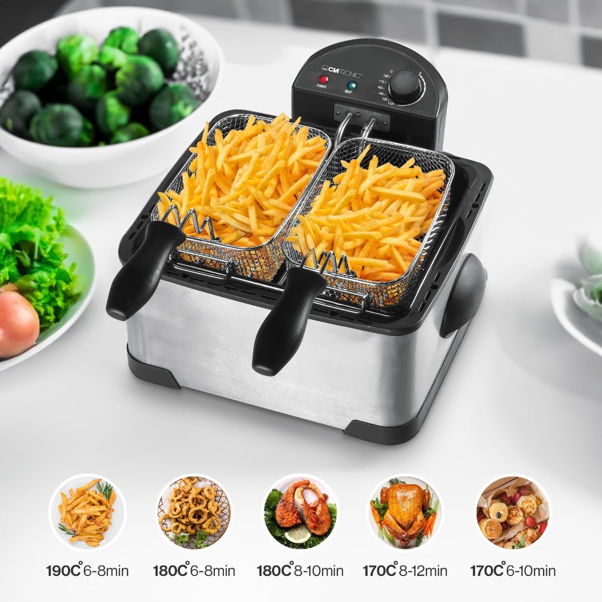 Clatronic FR 3195 Friggitrice - immagine 7