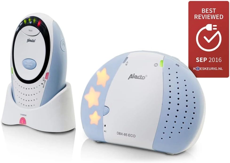 Alecto DBX-85 Baby Monitor Digitale DECT Eco - immagine 2