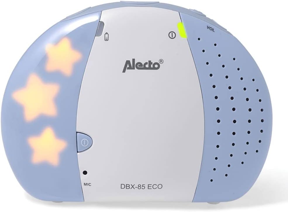 Alecto DBX-85 Baby Monitor Digitale DECT Eco - immagine 3