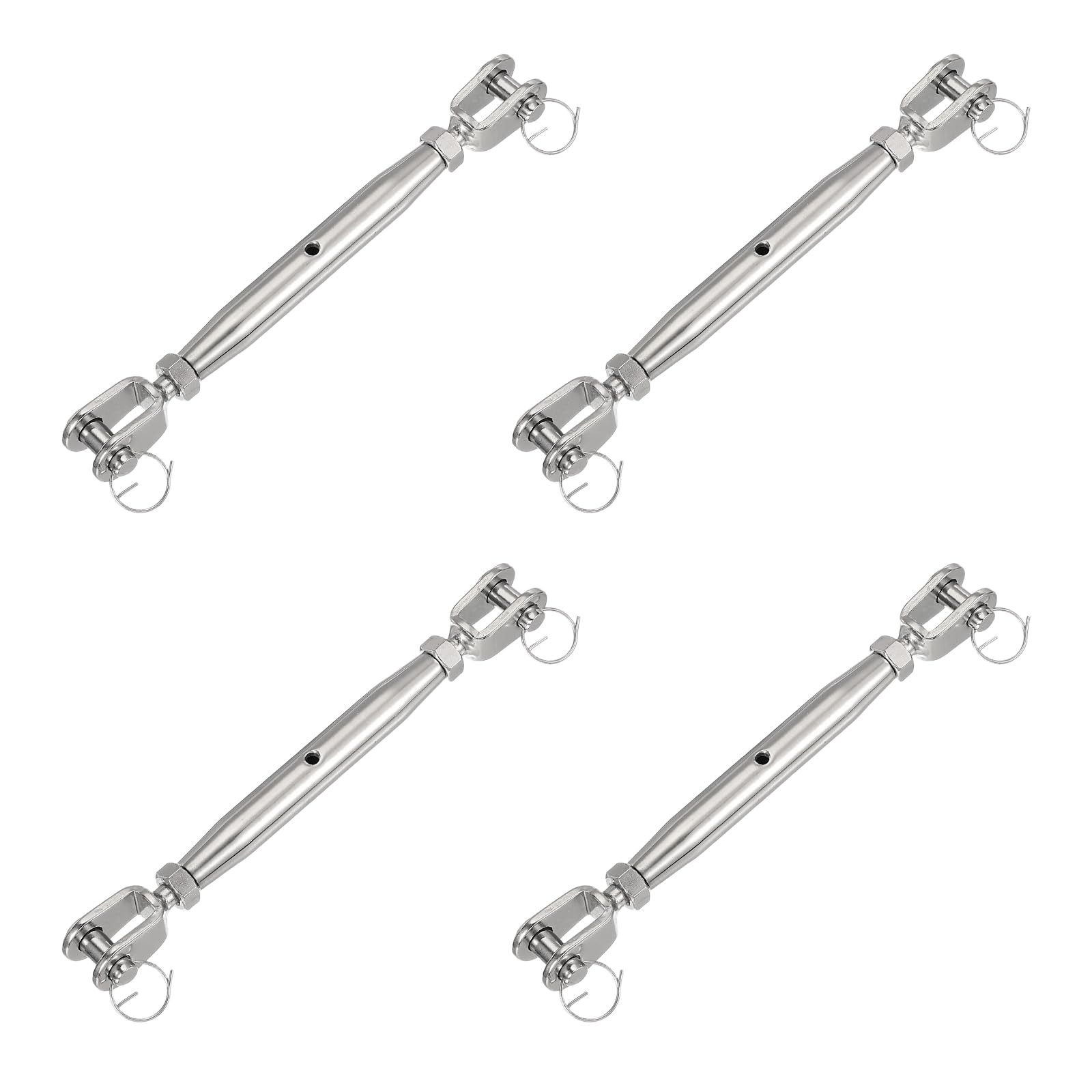Quarkzman 4Pcs M12 Tenditori Cavo Acciaio Inox