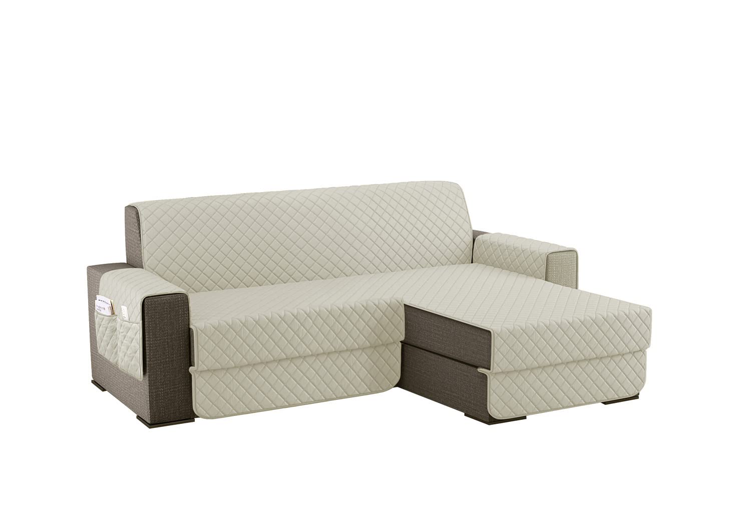 Copridivano 2 Posti con Penisola Impermeabile 200 cm