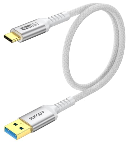 Sunguy Cavo USB C 10 Gbps 0,5m Bianco (1 confezione)