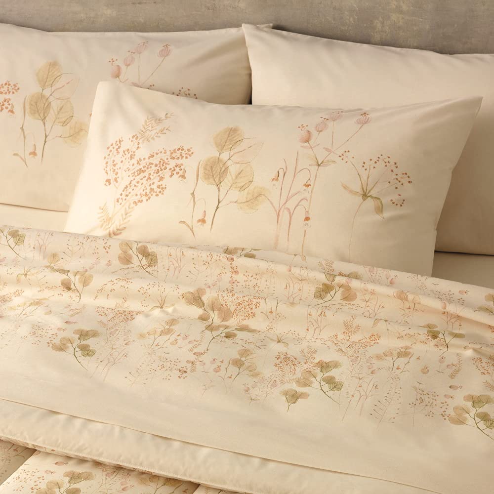 Gabel Completo 2 pezzi, lenzuolo MATRIMONIALE NATURAE Art. ACQUA Var. NATURALE