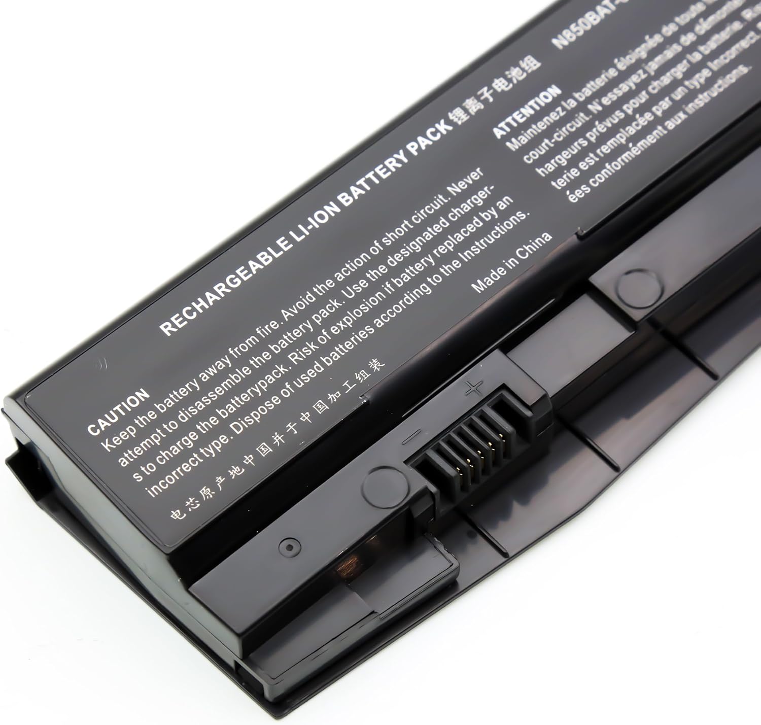 Blesys Batteria N850BAT-6 per CLEVO N850 N850EJ - immagine 5