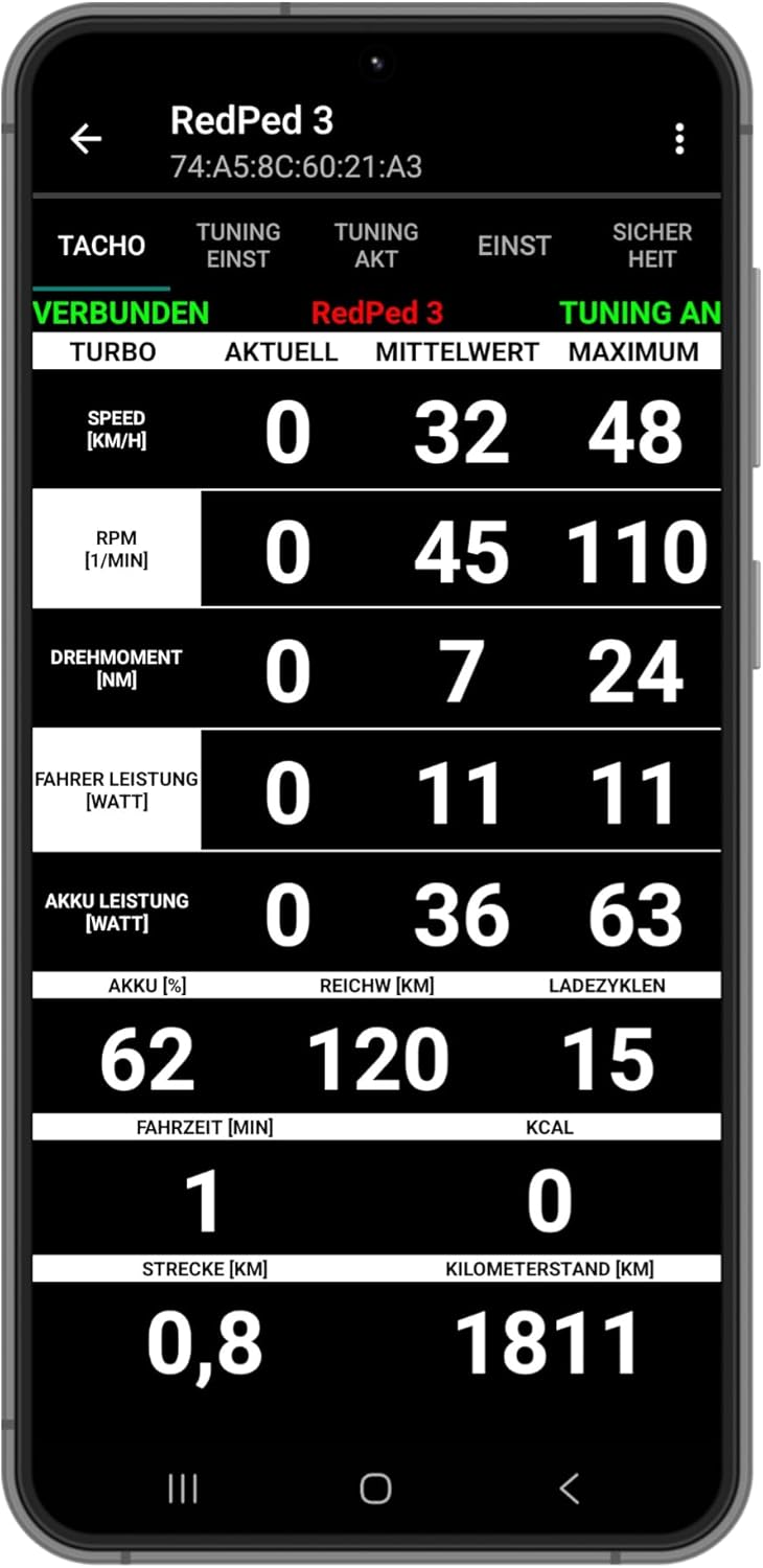 RedPed 3 per Bosch Gen2 fino a Gen4 Tuning con app (non per Bosch Smart BES3) - immagine 2