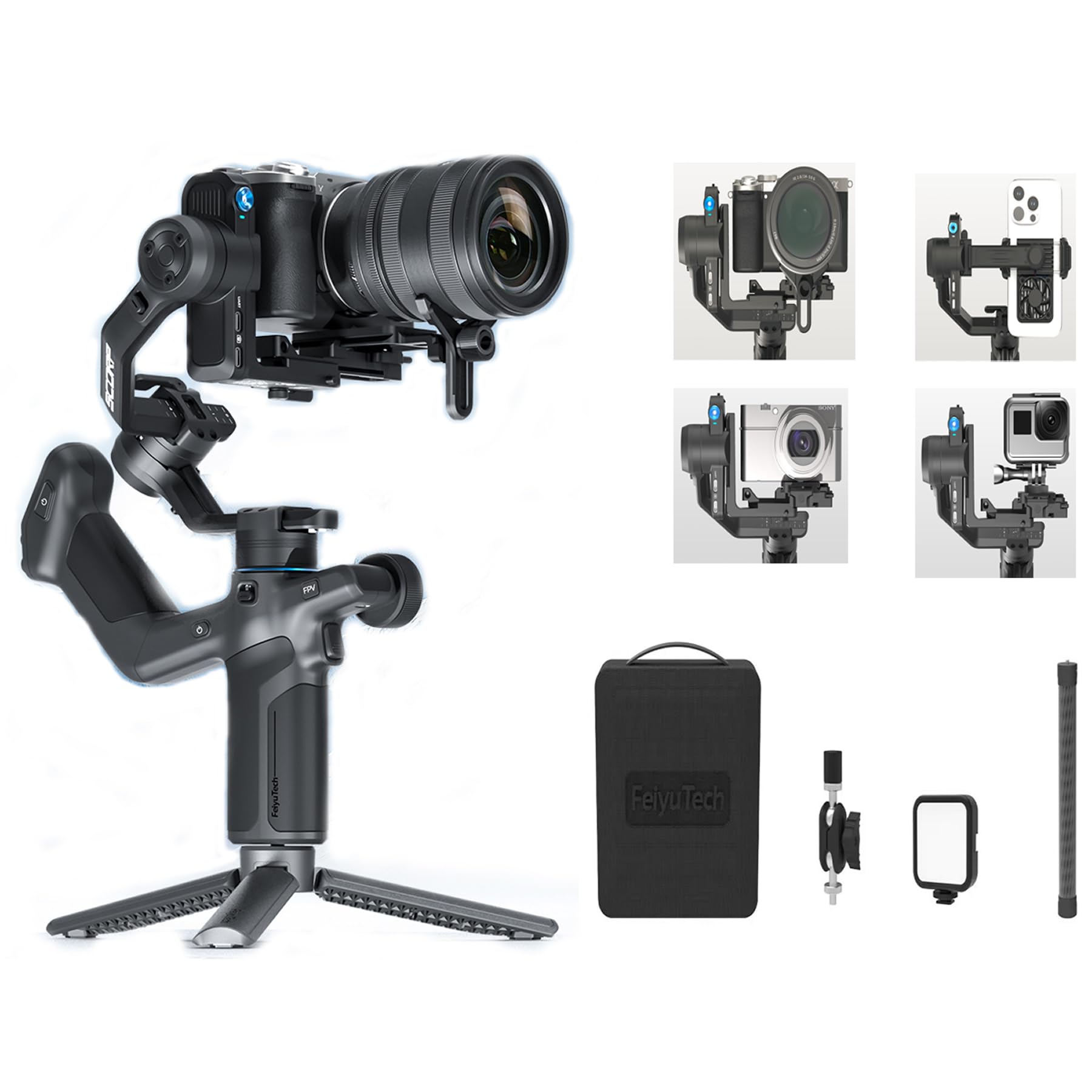 Feiyutech SCORP Mini 3 Pro Kit Stabilizzatore 3 Assi