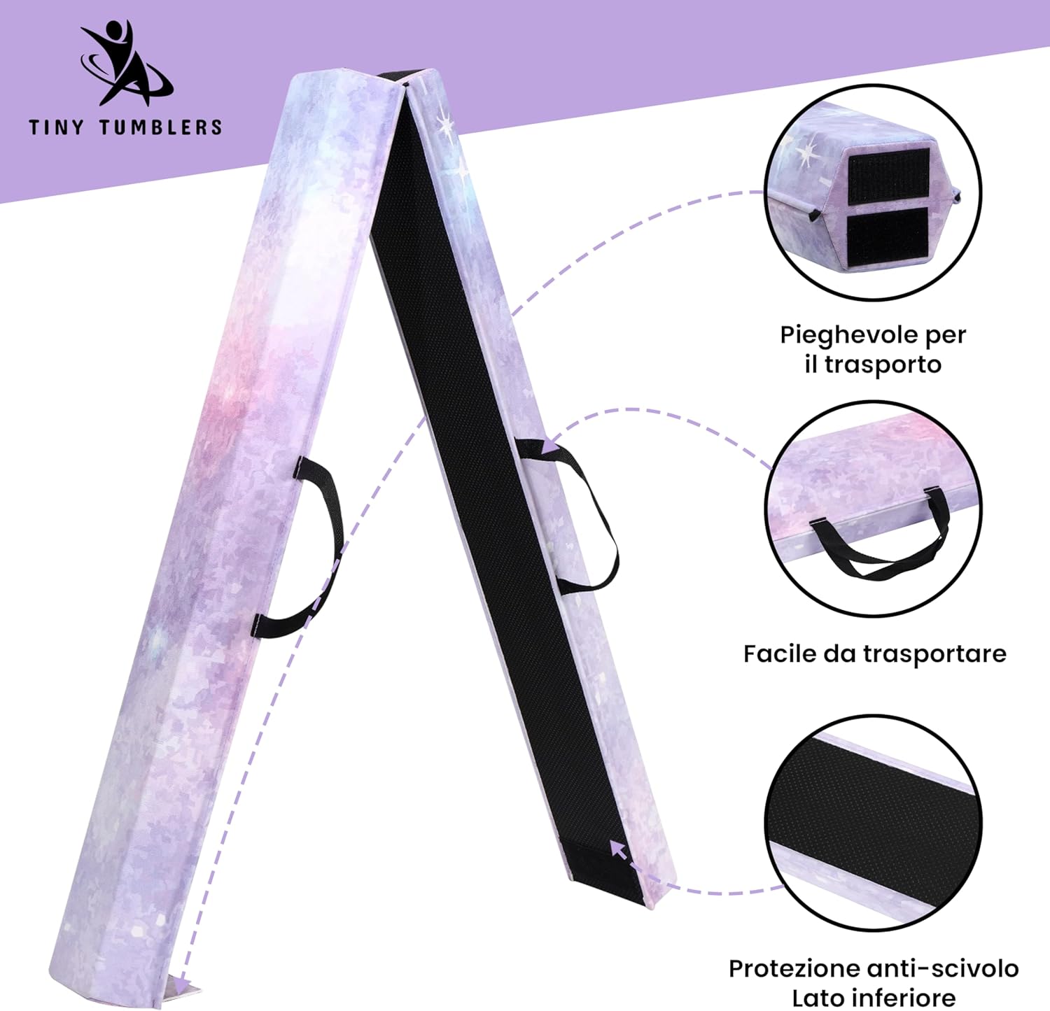 Trave Ginnastica Artistica per Casa - 210/240/270/300 - immagine 3