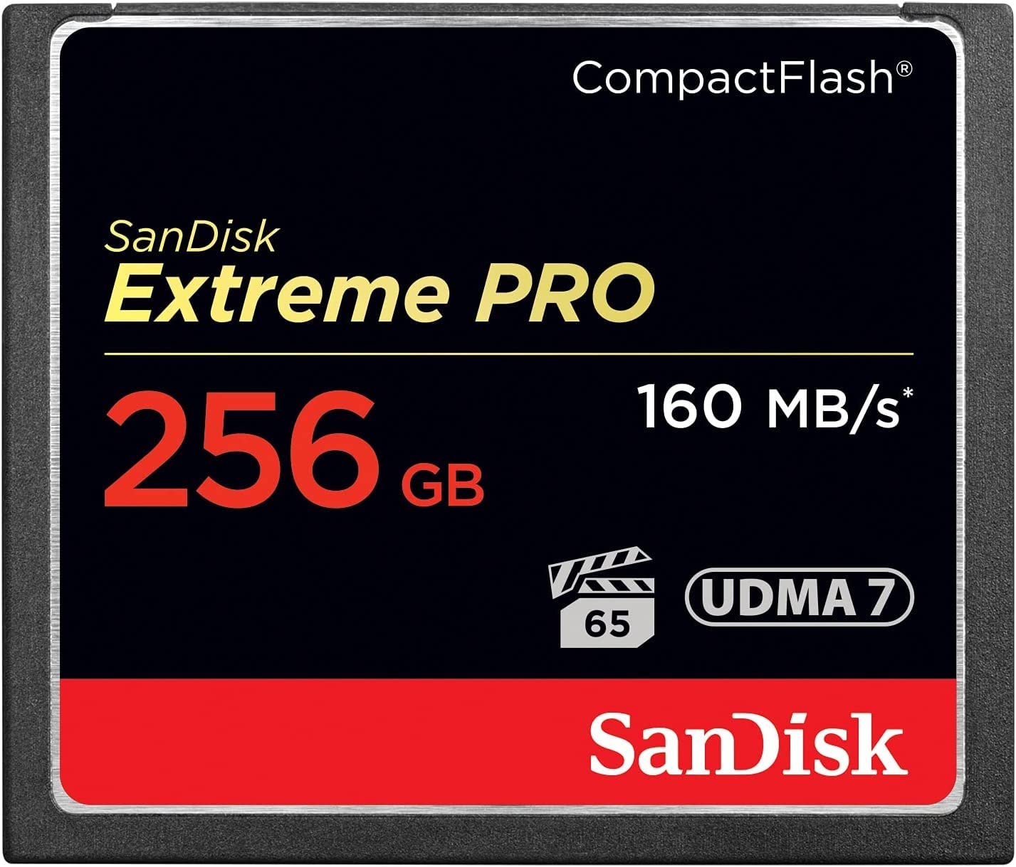 Sandisk Extreme Pro 256 GB CompactFlash 160 MB/s