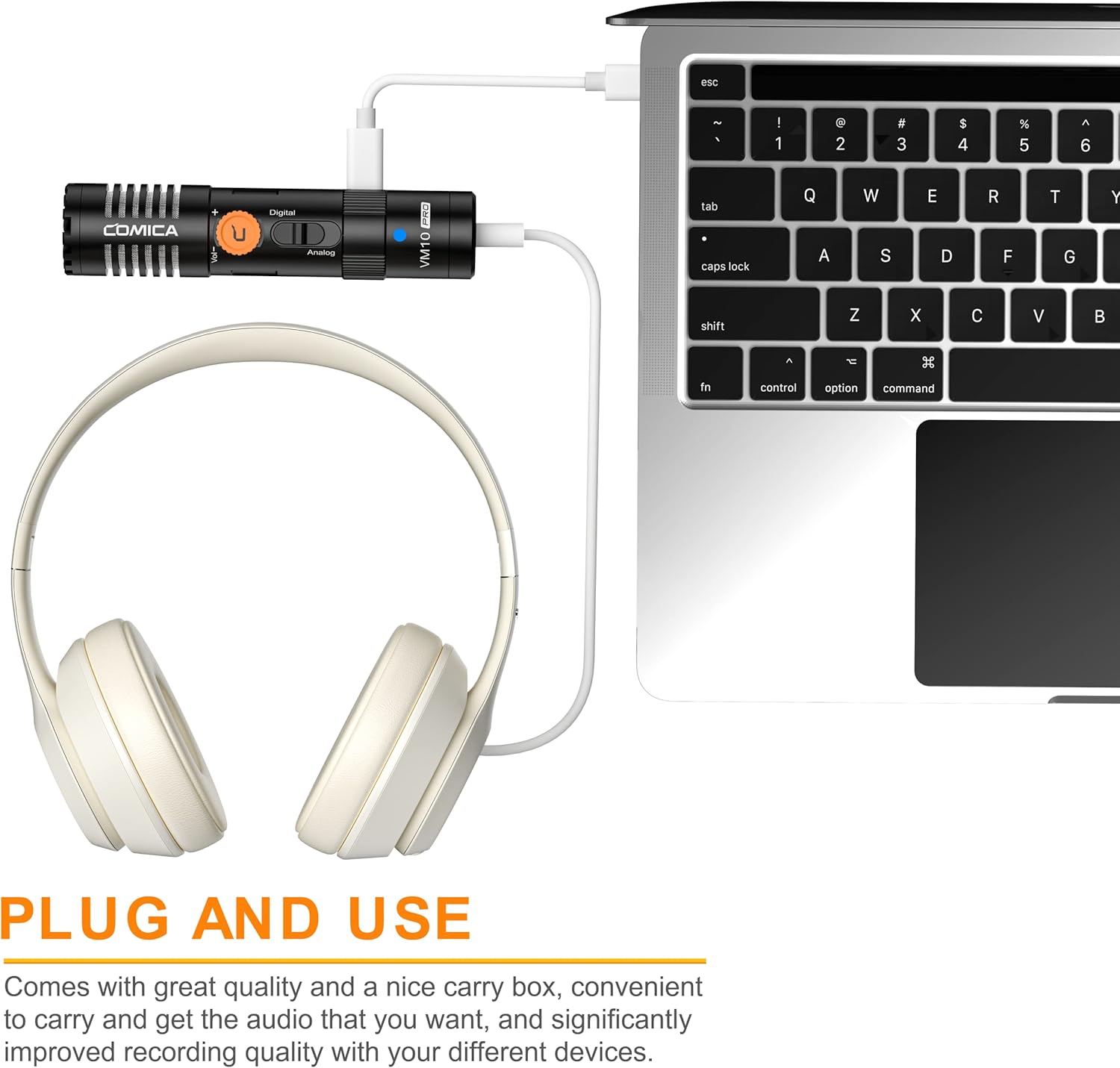 Comica VM10 PRO Microfono Shotgun Cardioide per Video - immagine 5