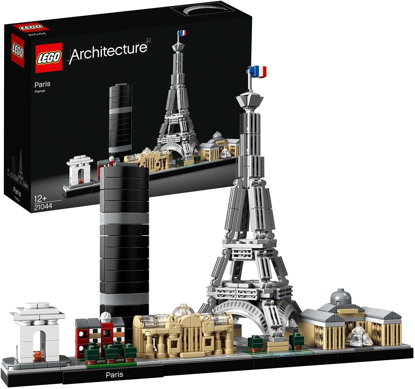 Lego Architecture Parigi con Torre Eiffel e Louvre 21044 - immagine 1