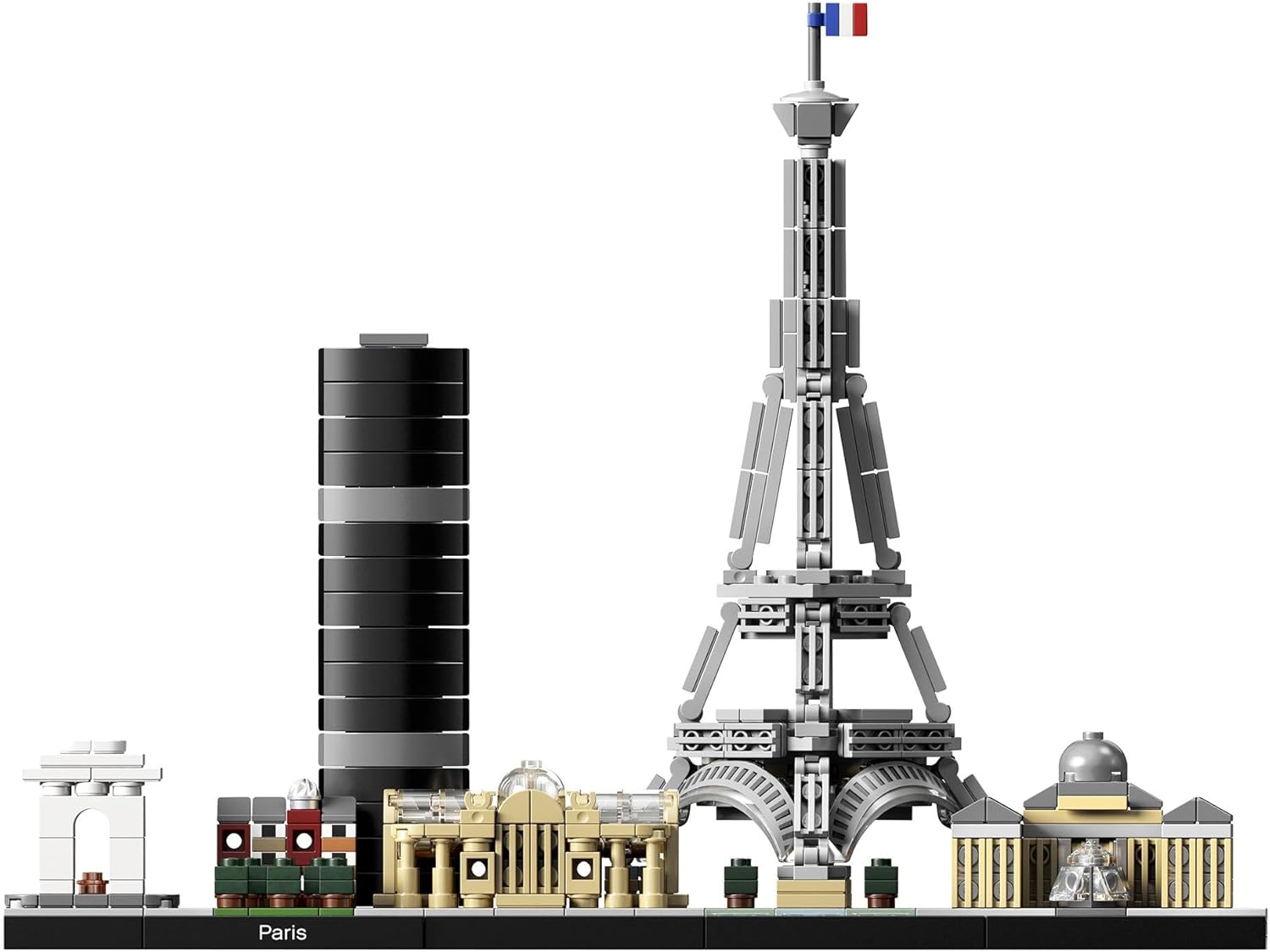Lego Architecture Parigi con Torre Eiffel e Louvre 21044 - immagine 2