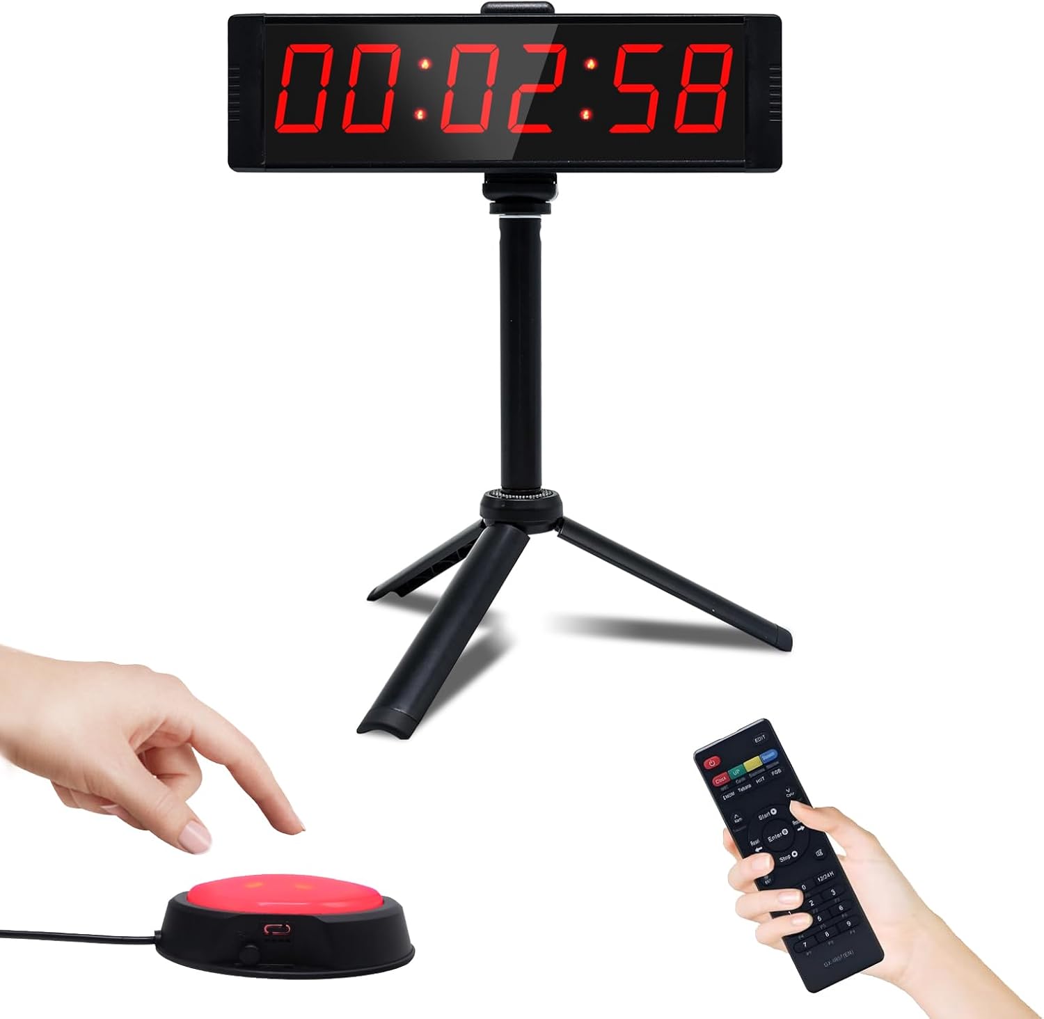 Countdown Timer - Orologio da Parete Digitale con Telecomando - immagine 1