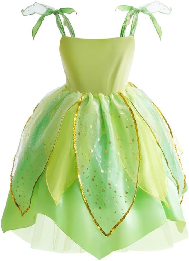 Lito Angels Trilli Tinkerbell Costume Fata Verde - immagine 2