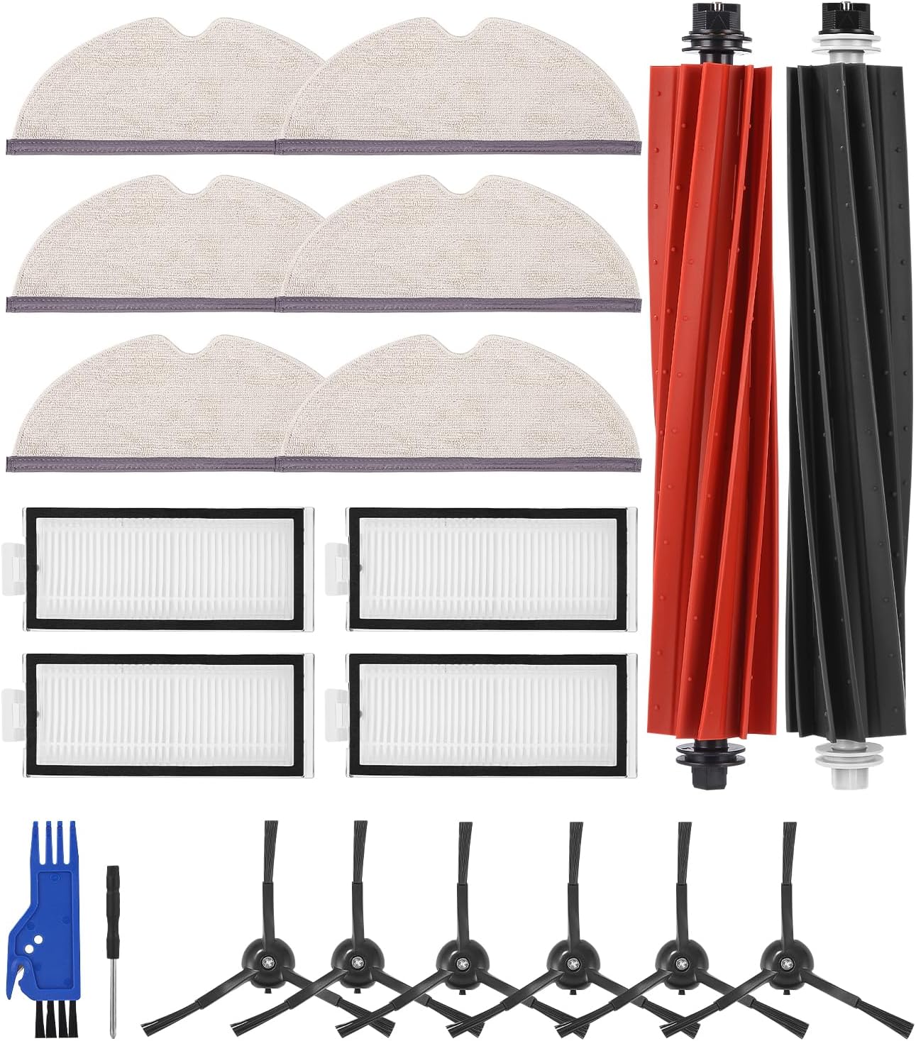 SOBEAU Kit Accessori per Roborock Q5 Pro/Q8 Max - immagine 1