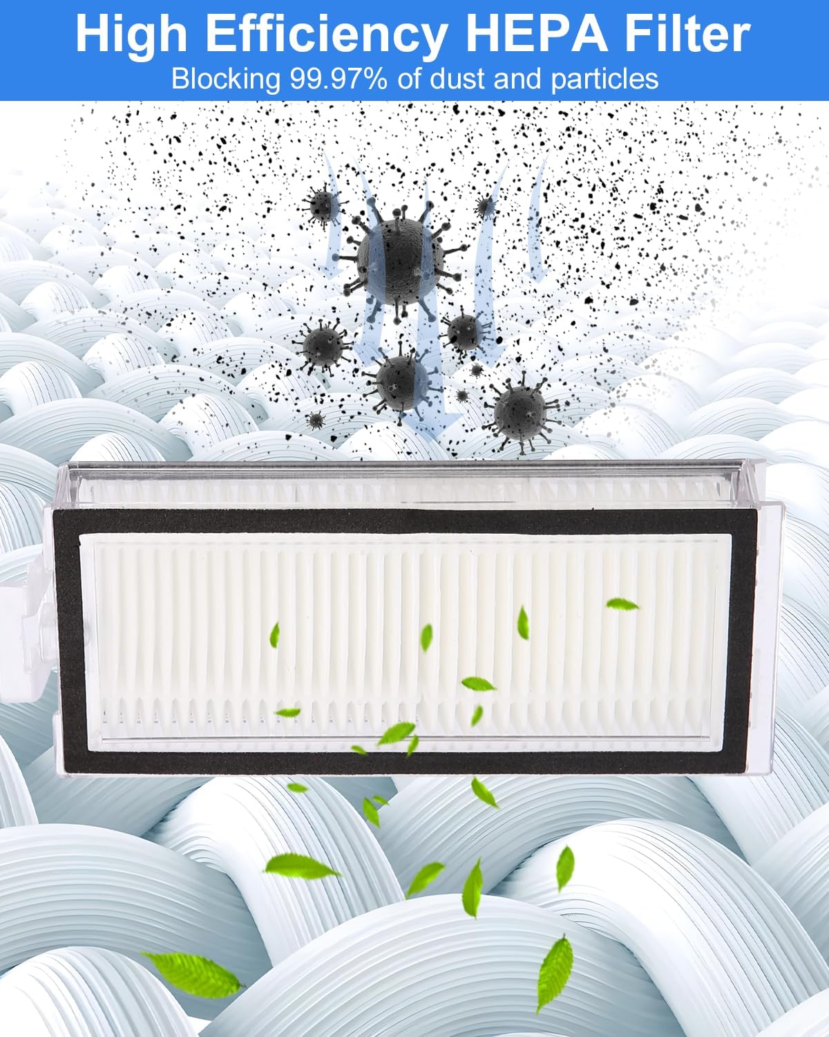 SOBEAU Kit Accessori per Roborock Q5 Pro/Q8 Max - immagine 5