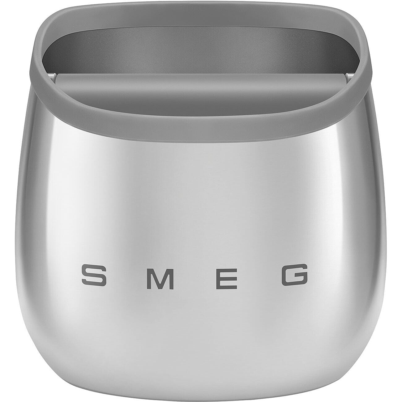 Smeg, Battifondi per Macchine da Caffè ECKB01, Acciaio Lucido, 126x125x130 mm