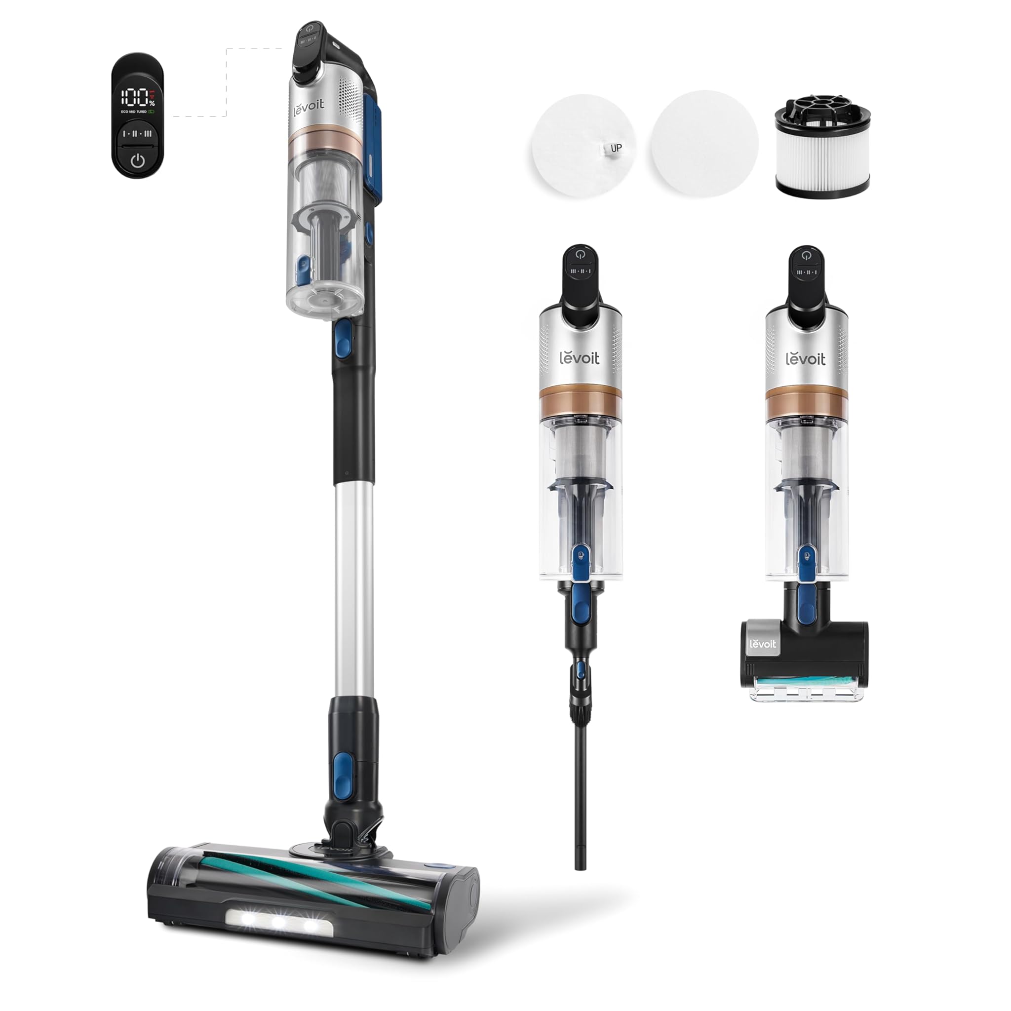 Levoit Aspirapolvere Senza Fili Potente 60min