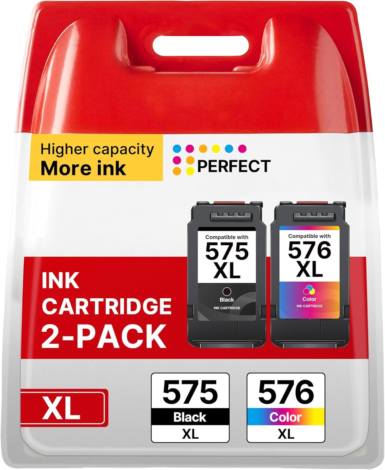 PG-575 CL-576 XL Sostituzione Cartucce Canon (2-Pack)