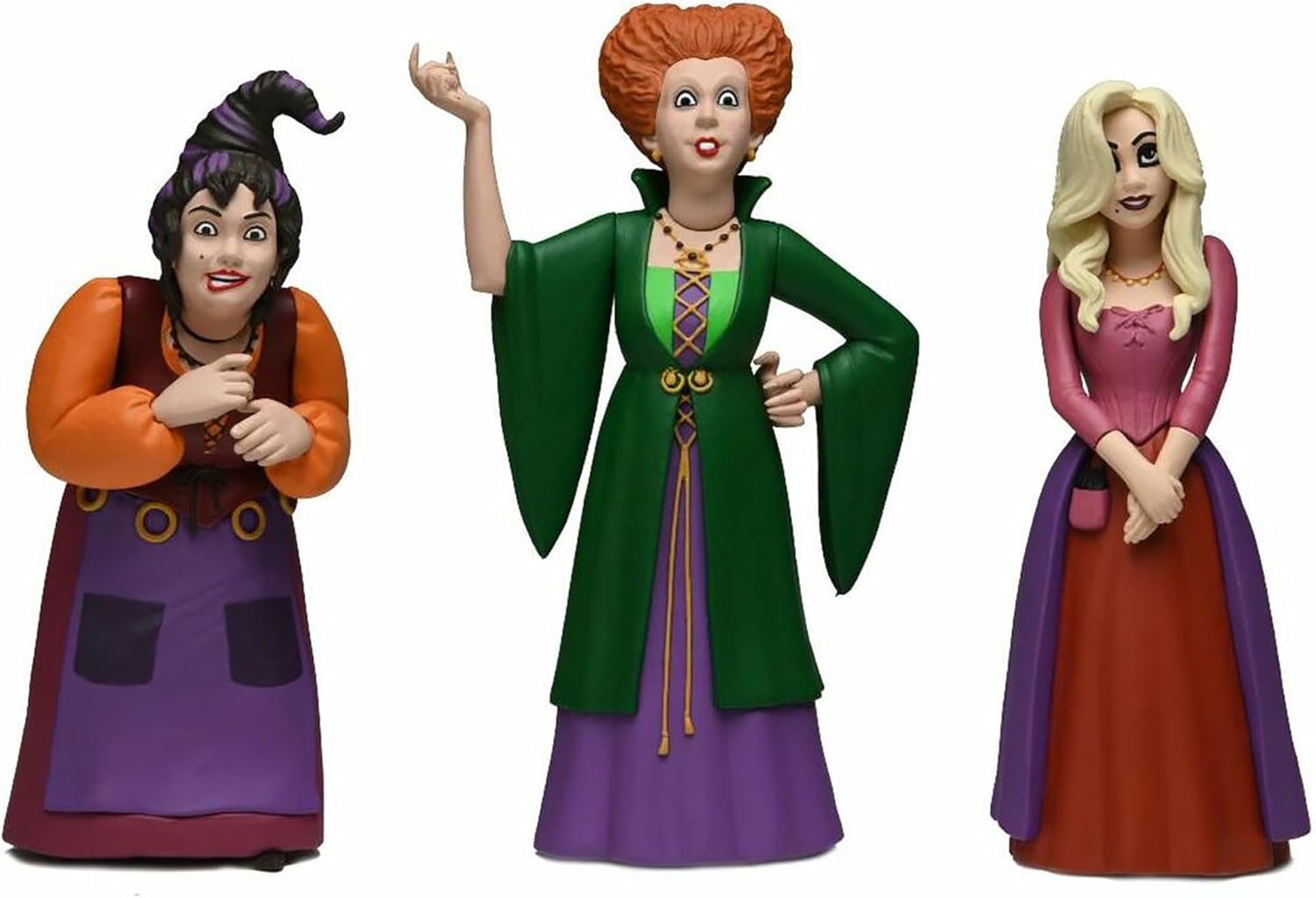 NECA Hocus Pocus Toony Terrors Sanderson Sisters - Confezione da 3 - immagine 1