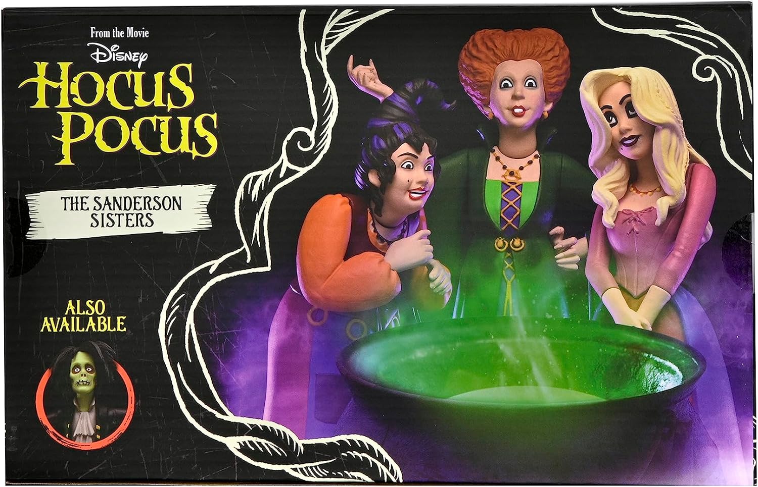 NECA Hocus Pocus Toony Terrors Sanderson Sisters - Confezione da 3 - immagine 4