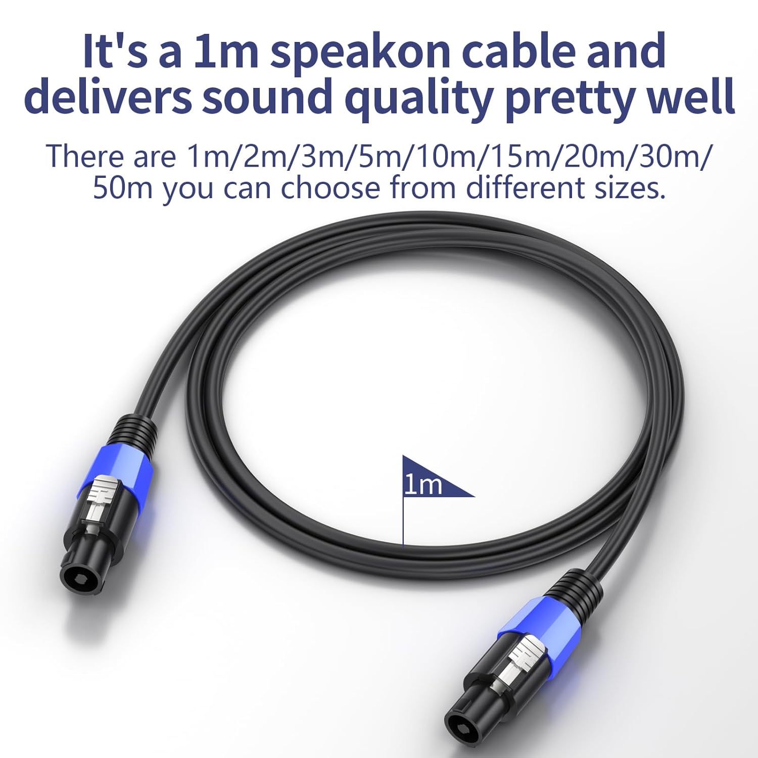 Cavo Speakon a Speakon 70M per Altoparlanti, 12 Guage - immagine 4