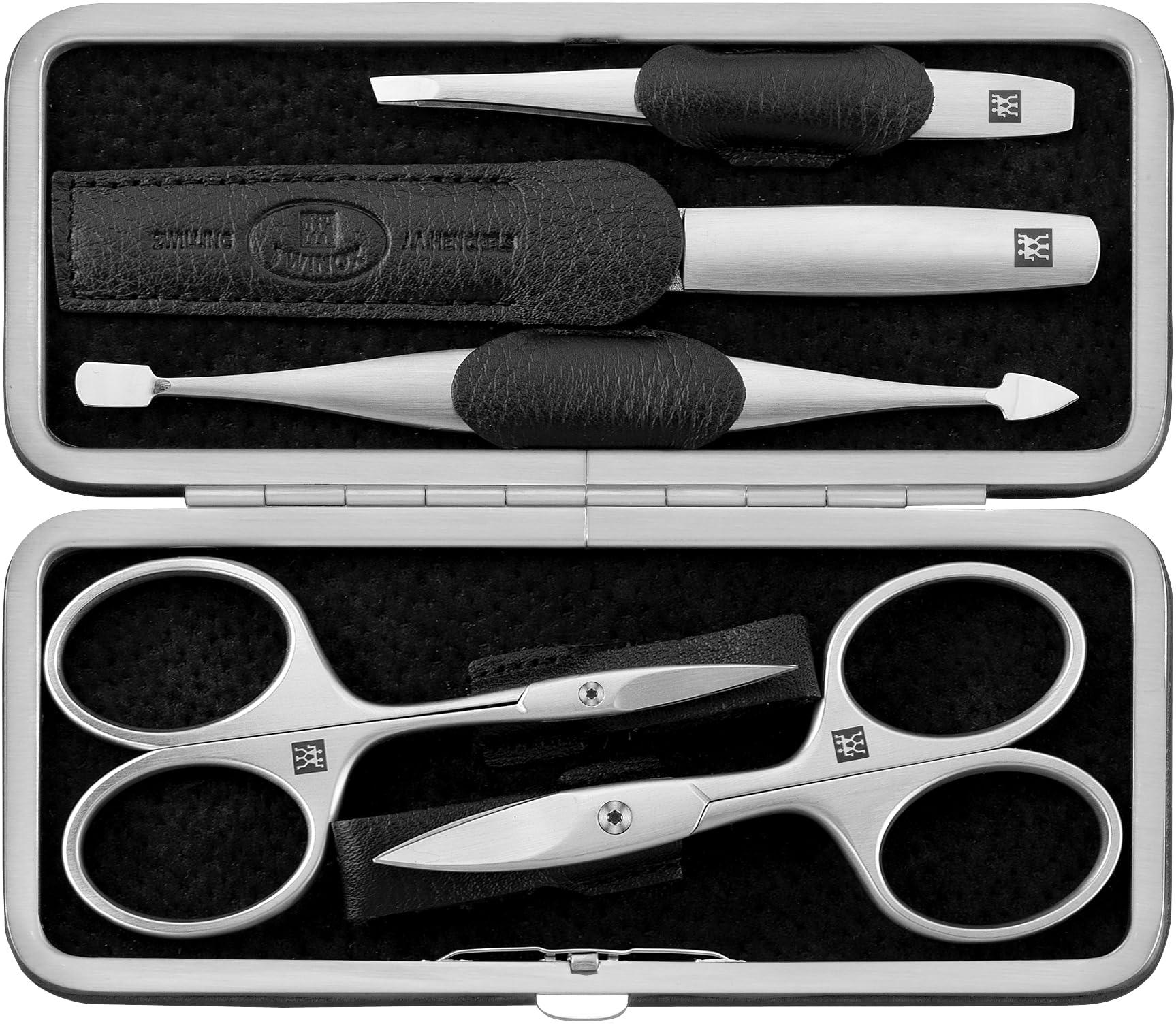 ZWILLING Set Manicure 5 Pezzi, Nero