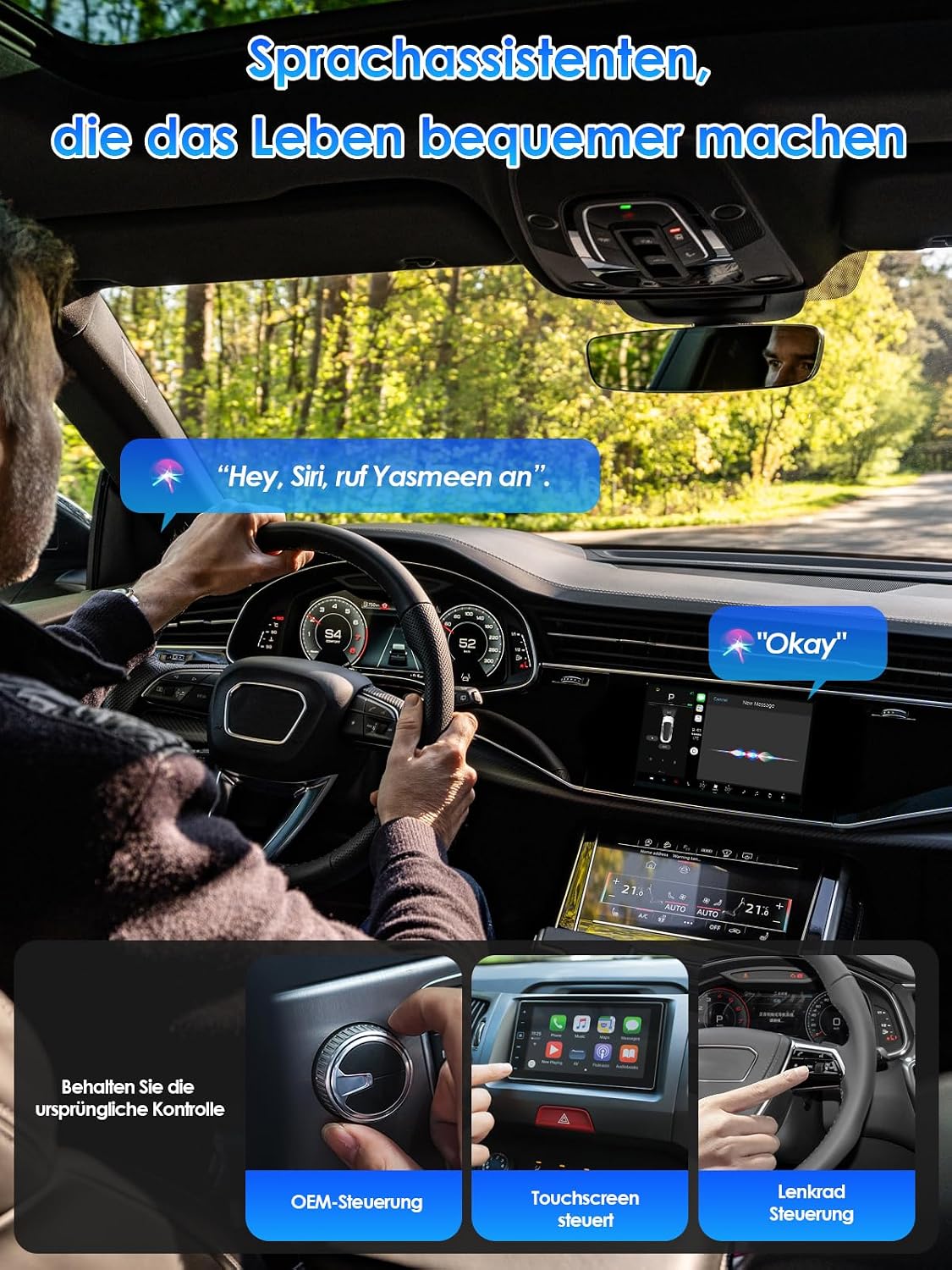 Parpat Adattatore Wireless CarPlay USB/Type-C | Velz