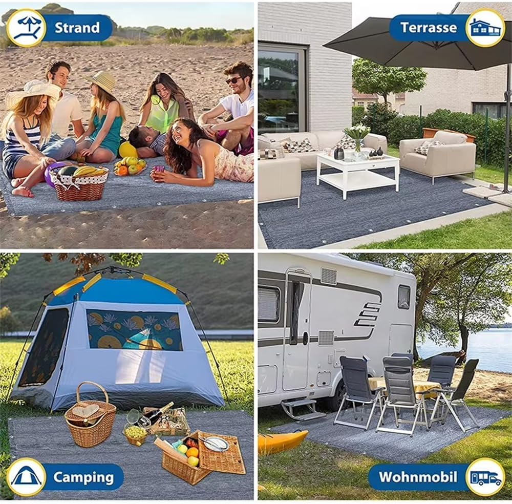 Newfun Stuoia Campeggio 300x400cm con Occhielli - immagine 2