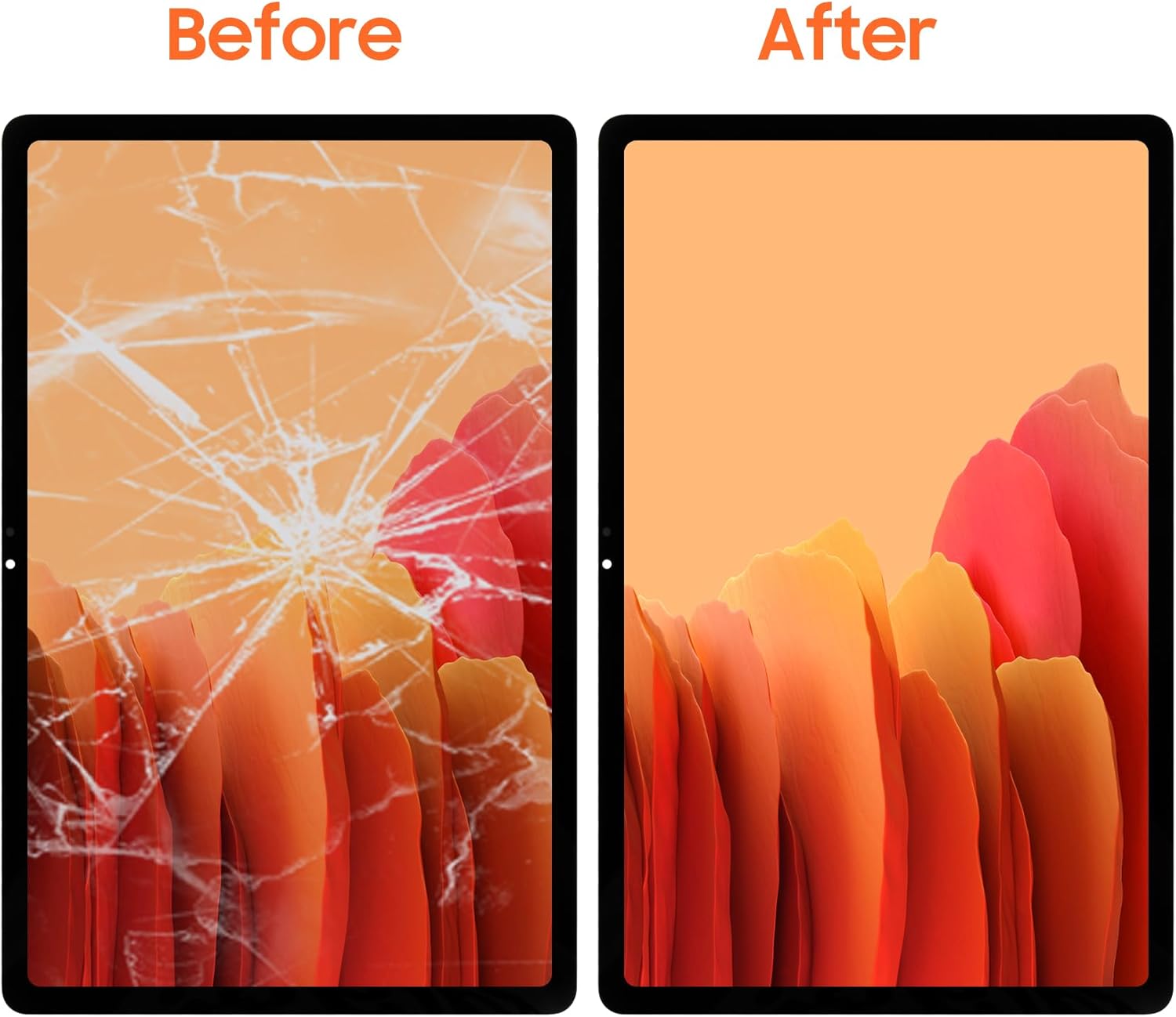 Display LCD per Lenovo Tab M11 TB330FU 11", Nero - immagine 5