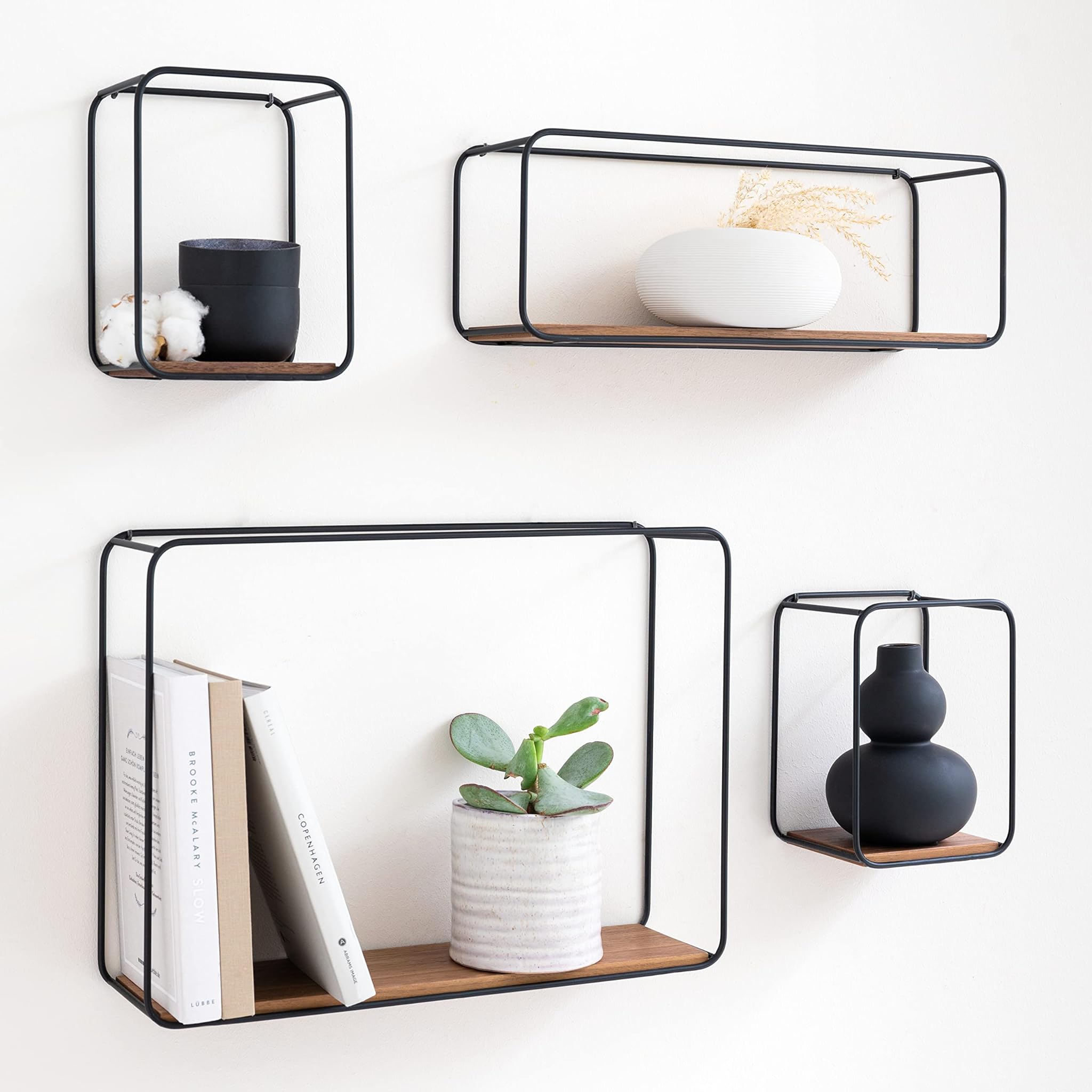 Kazai. Mensole da Muro Design -Jona- Noce