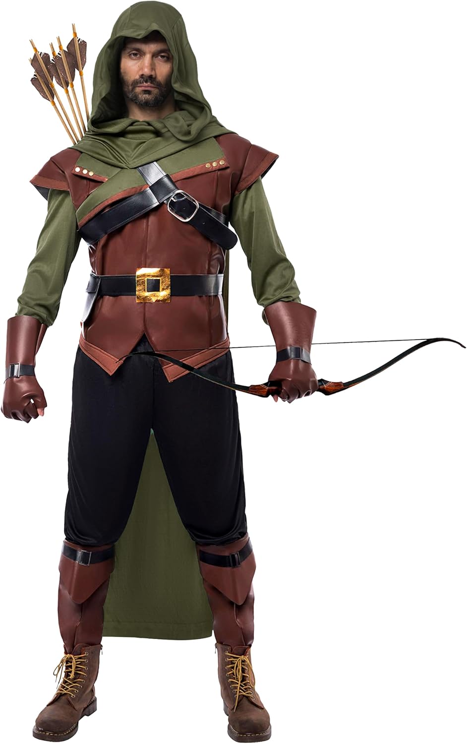 Spooktacular Creations Costume Robin Hood da Uomo - immagine 3