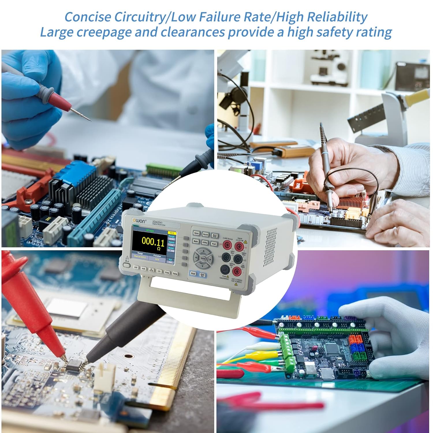 Owon XDM2041 Multimetro Digitale Portatile True RMS - immagine 4