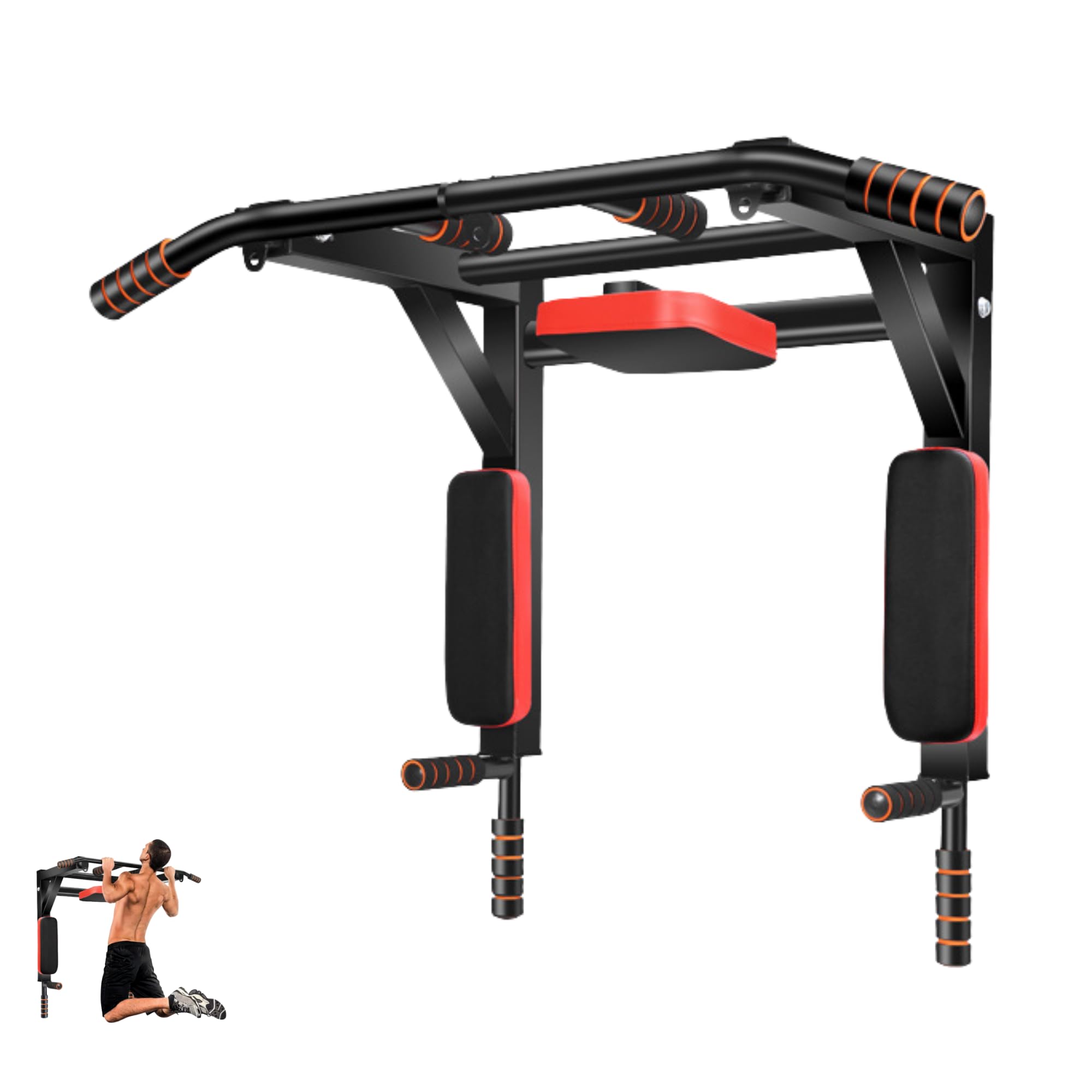 Barra Multifunzione per Trazioni da Muro 200kg