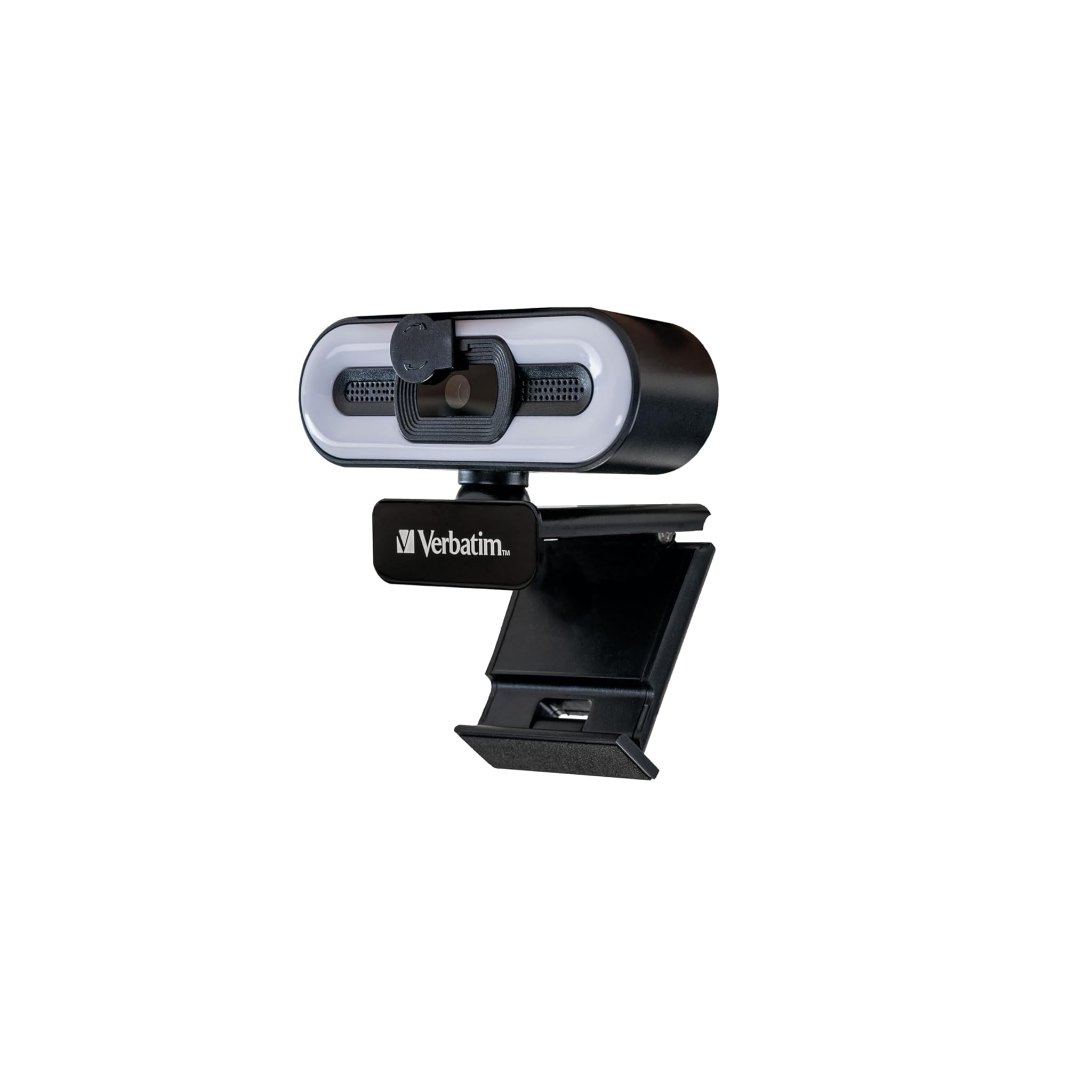 Verbatim Webcam AWC-02 Full HD 1080p con Microfono e Luce