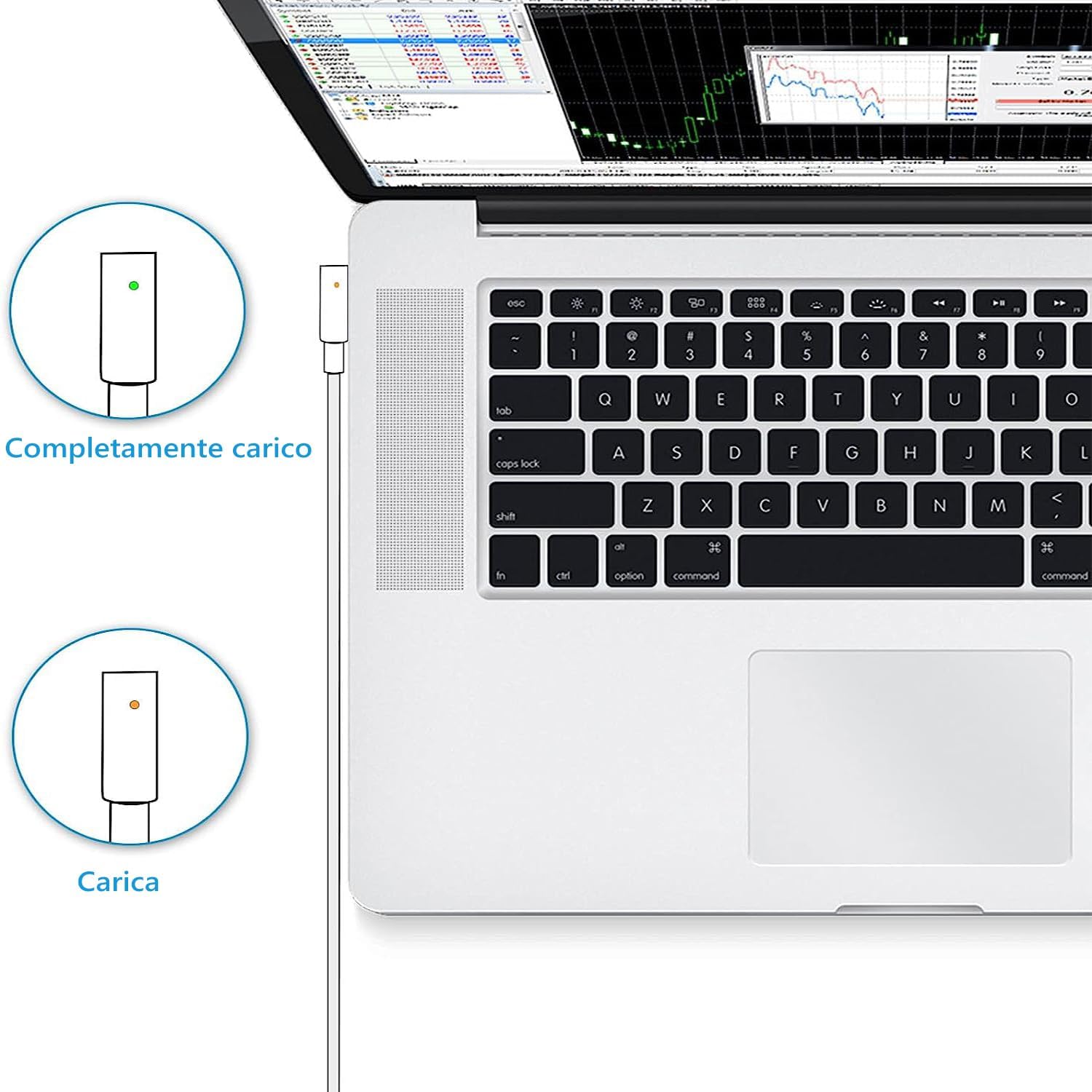 Caricabatterie L-Tip 85W Compatibile MacBook Pro - immagine 3