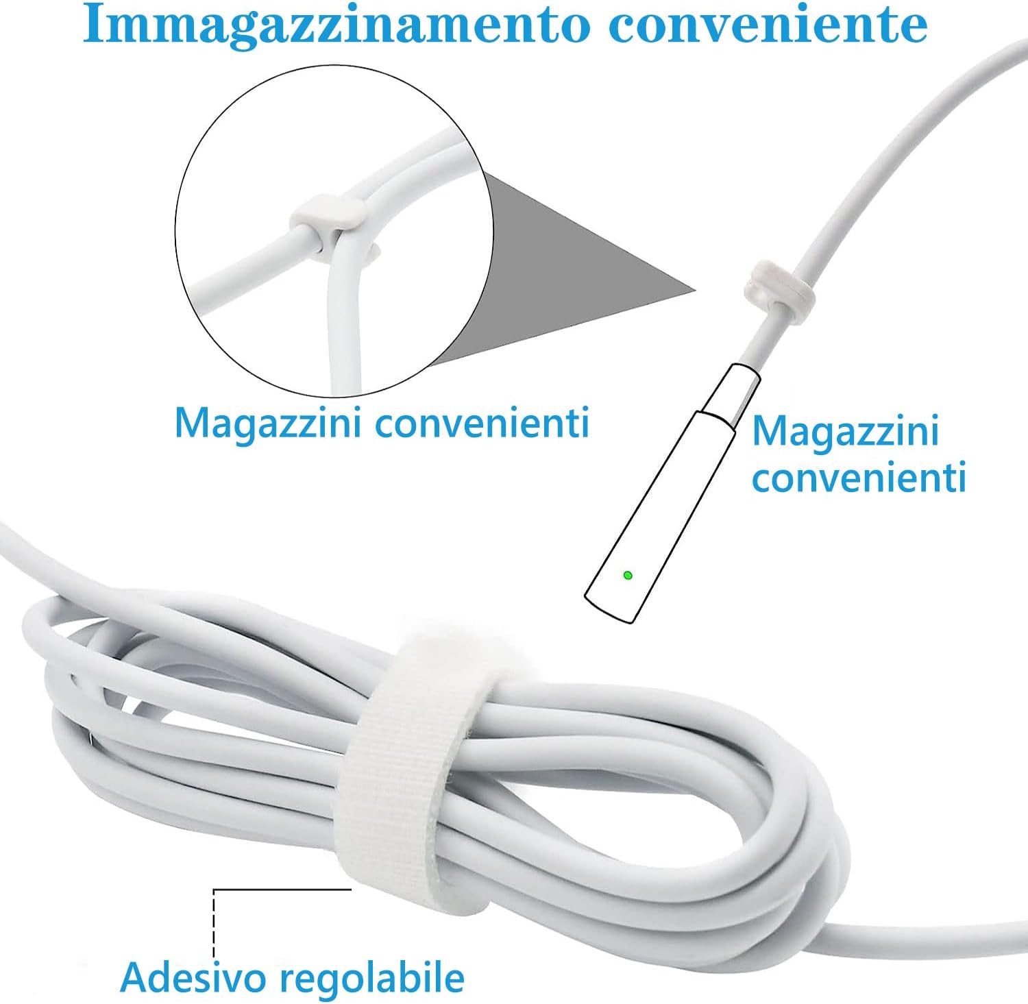 Caricabatterie L-Tip 85W Compatibile MacBook Pro - immagine 4