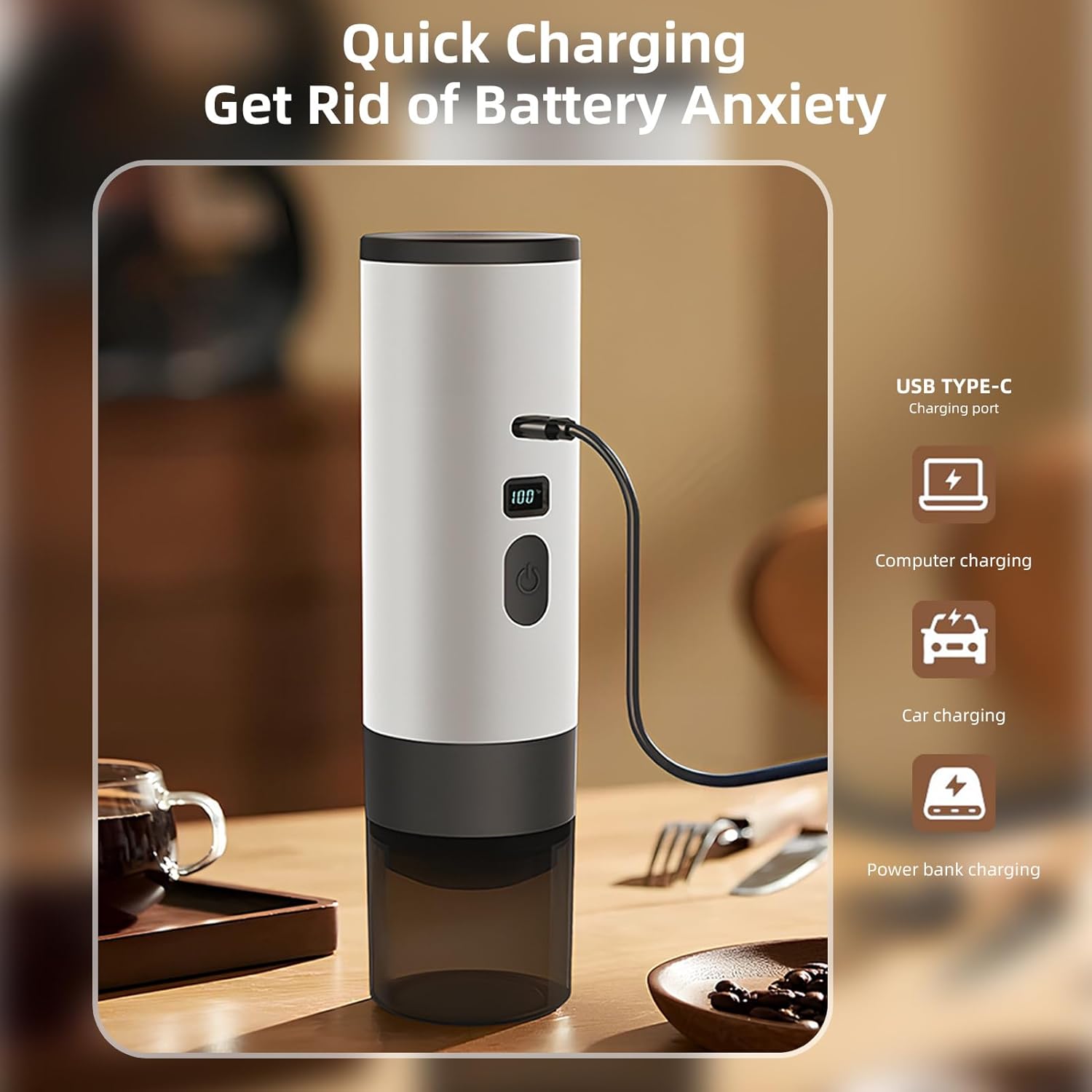 Irishom Macchina caffè espresso portatile 3 in 1 - immagine 5