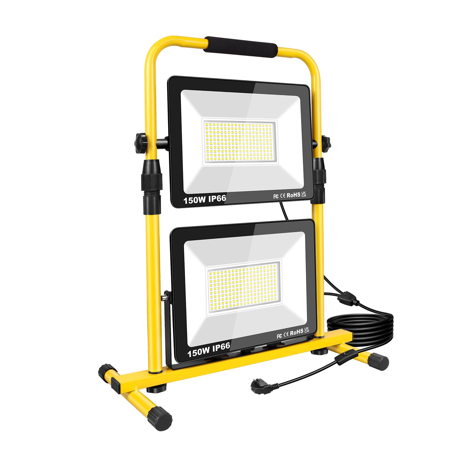 SKYWORLD Faretto Led da Cantiere 300W 30000LM