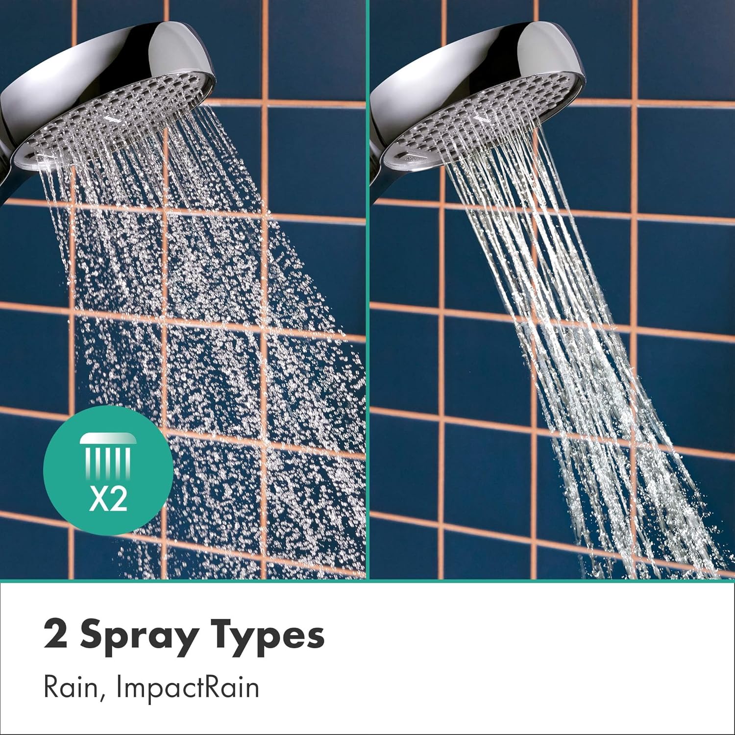 Hansgrohe Activera Select S - Set Doccetta Cromo - immagine 7