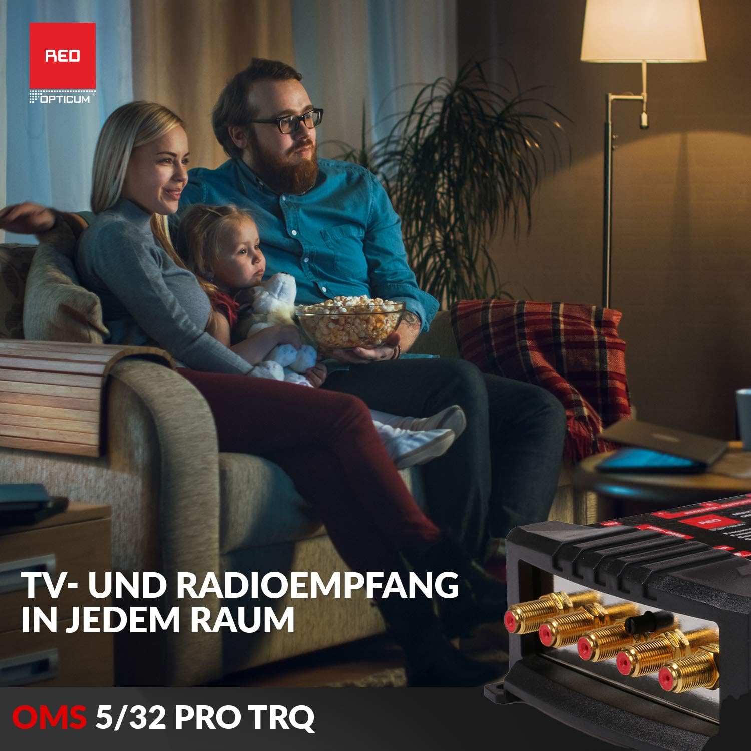 RED OPTICUM OMS 5/32 PRO TRQ - Multiswitch Satellitare - immagine 6