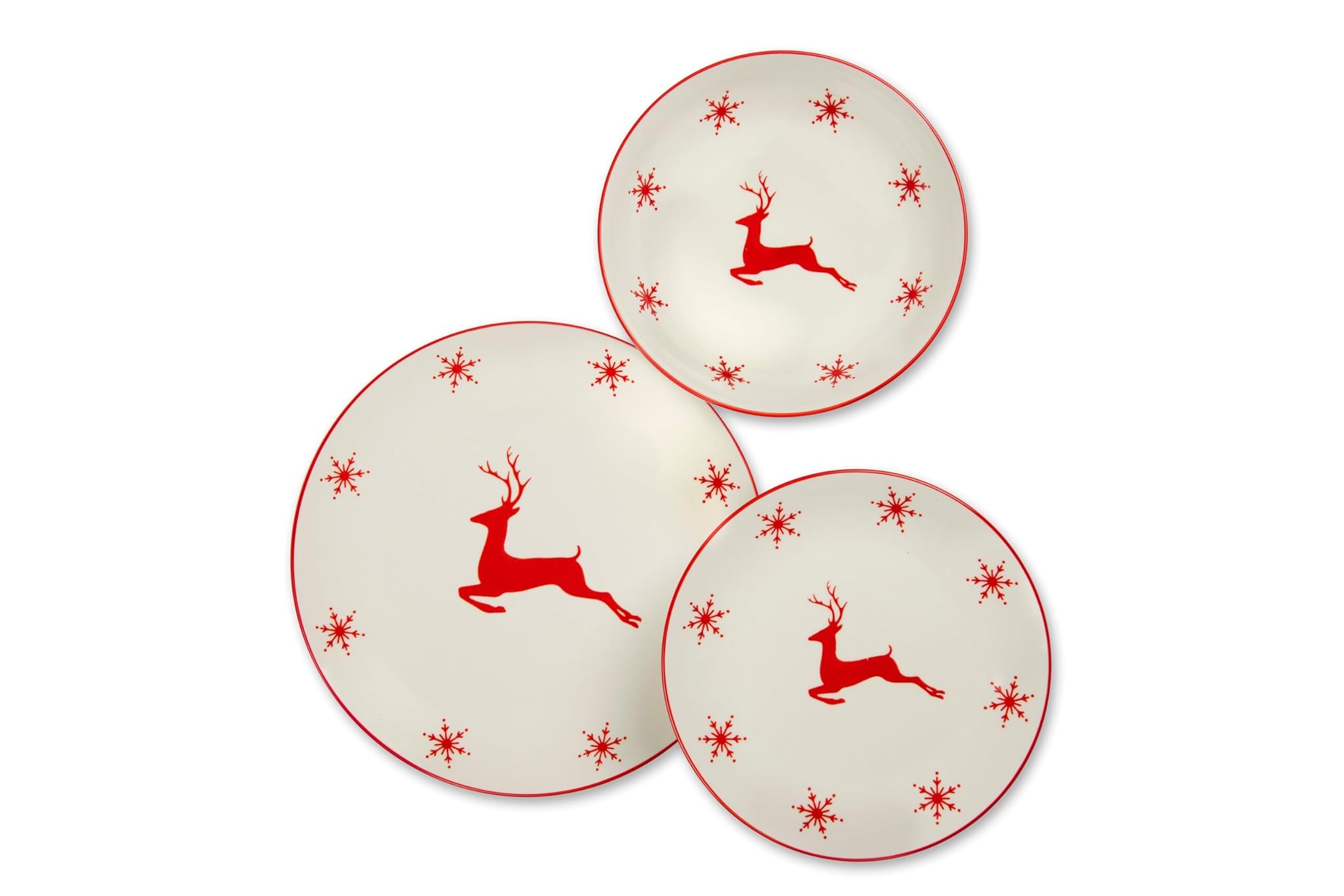 Excelsa Nordic Christmas Set Piatti Porcellana 18 Pezzi