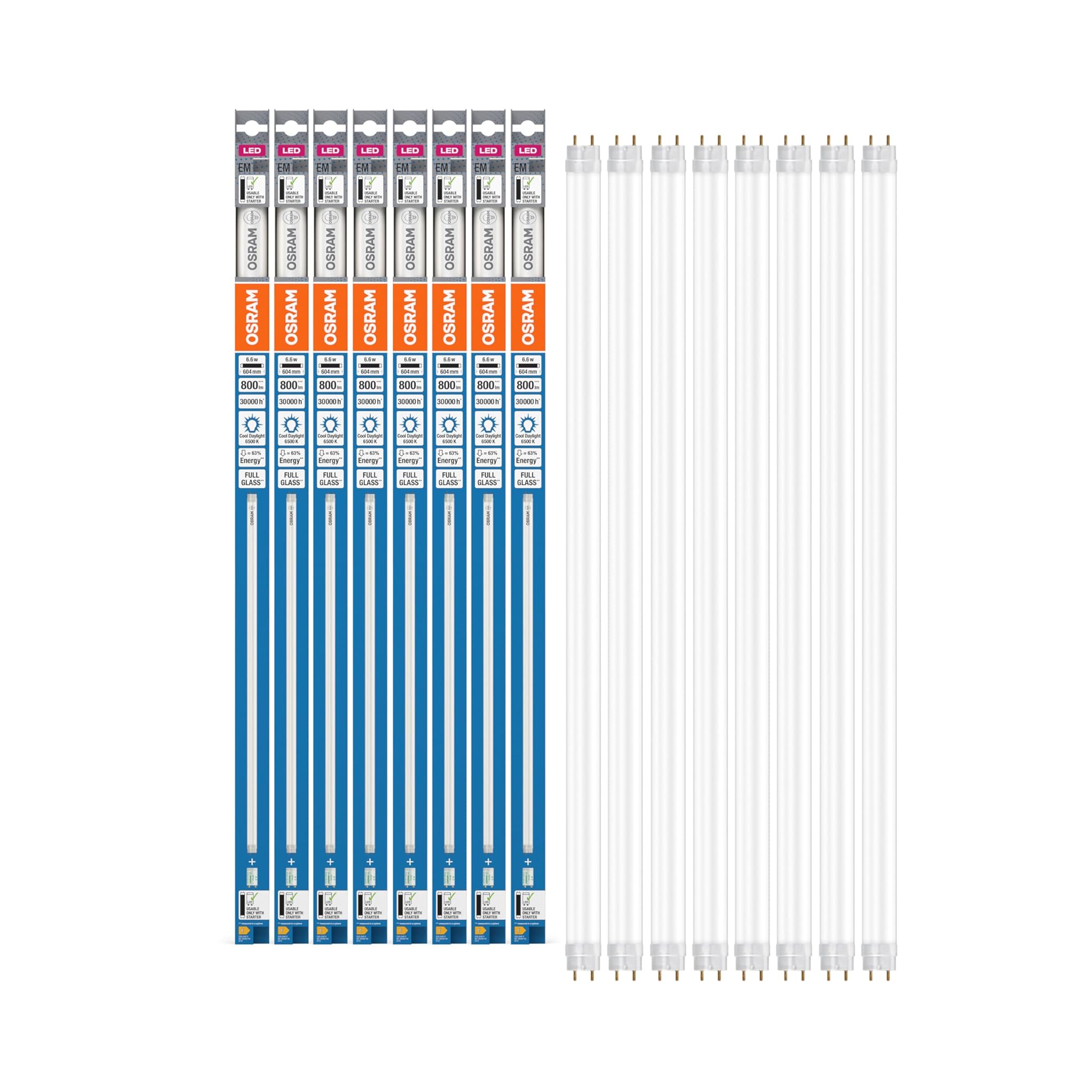 Osram LED TUBE T8 18 EM 600 mm - Luce Bianca Diurna